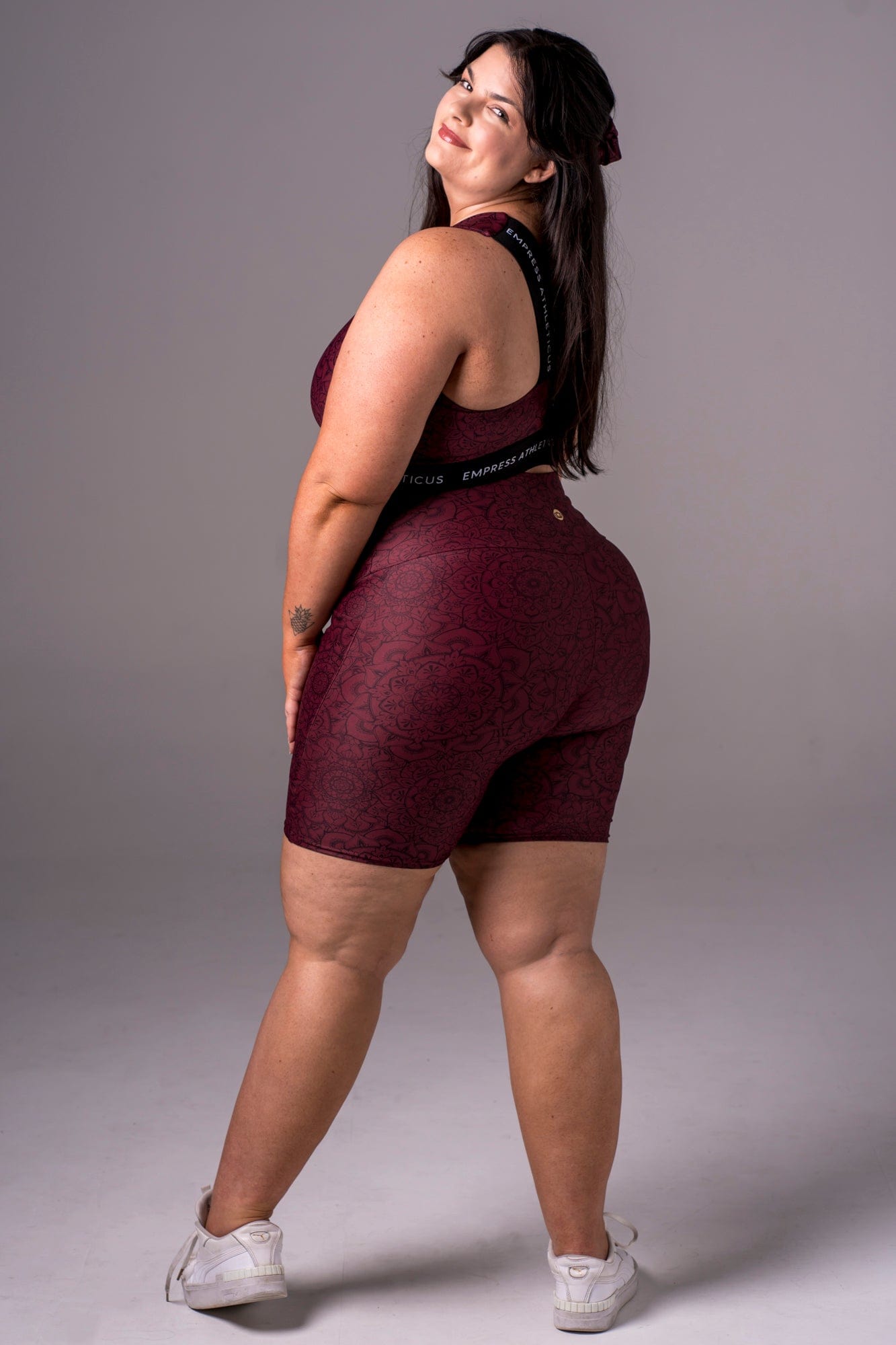 Mandala Dynamic High Waisted Pocket Booty Shorts