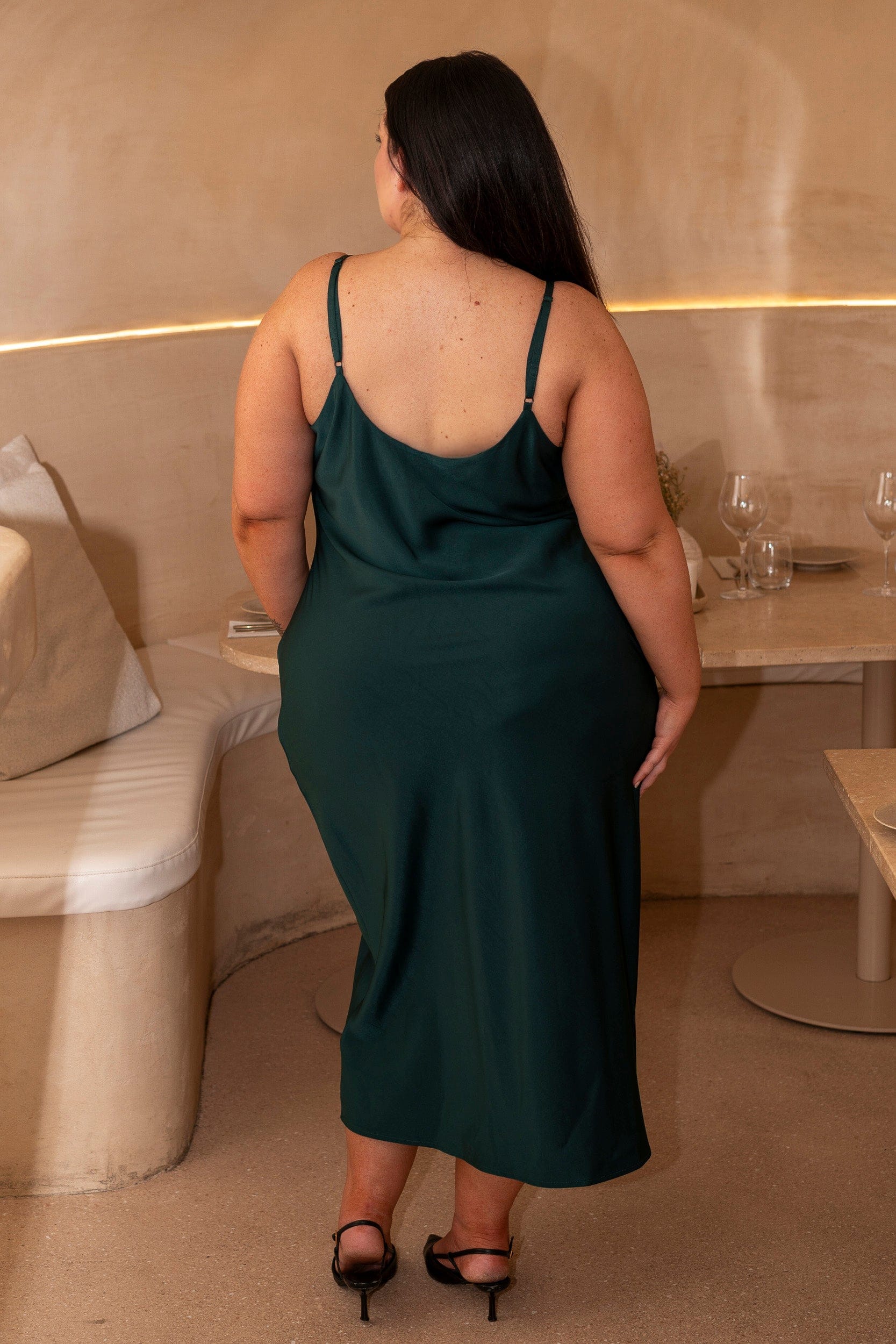 Margarita Cowl Neck Dress