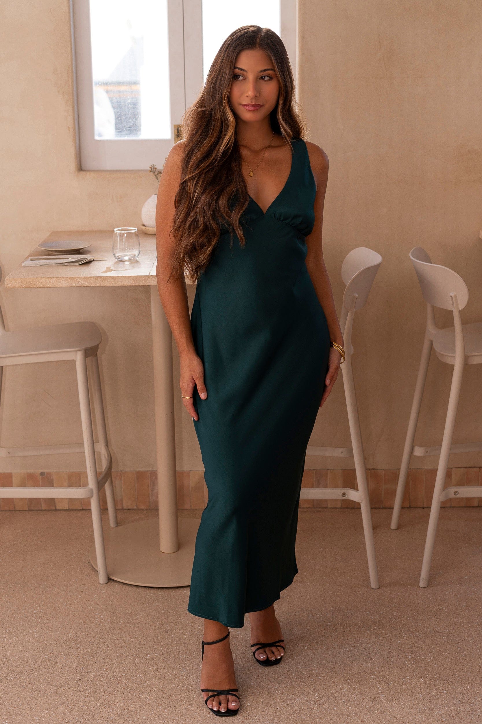 Margarita V Neck Dress