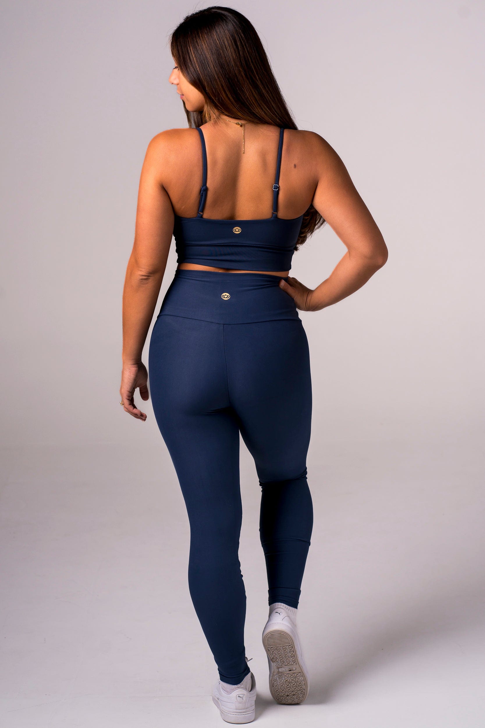 Midnight Dynamic High Waisted Ankle Biter Leggings