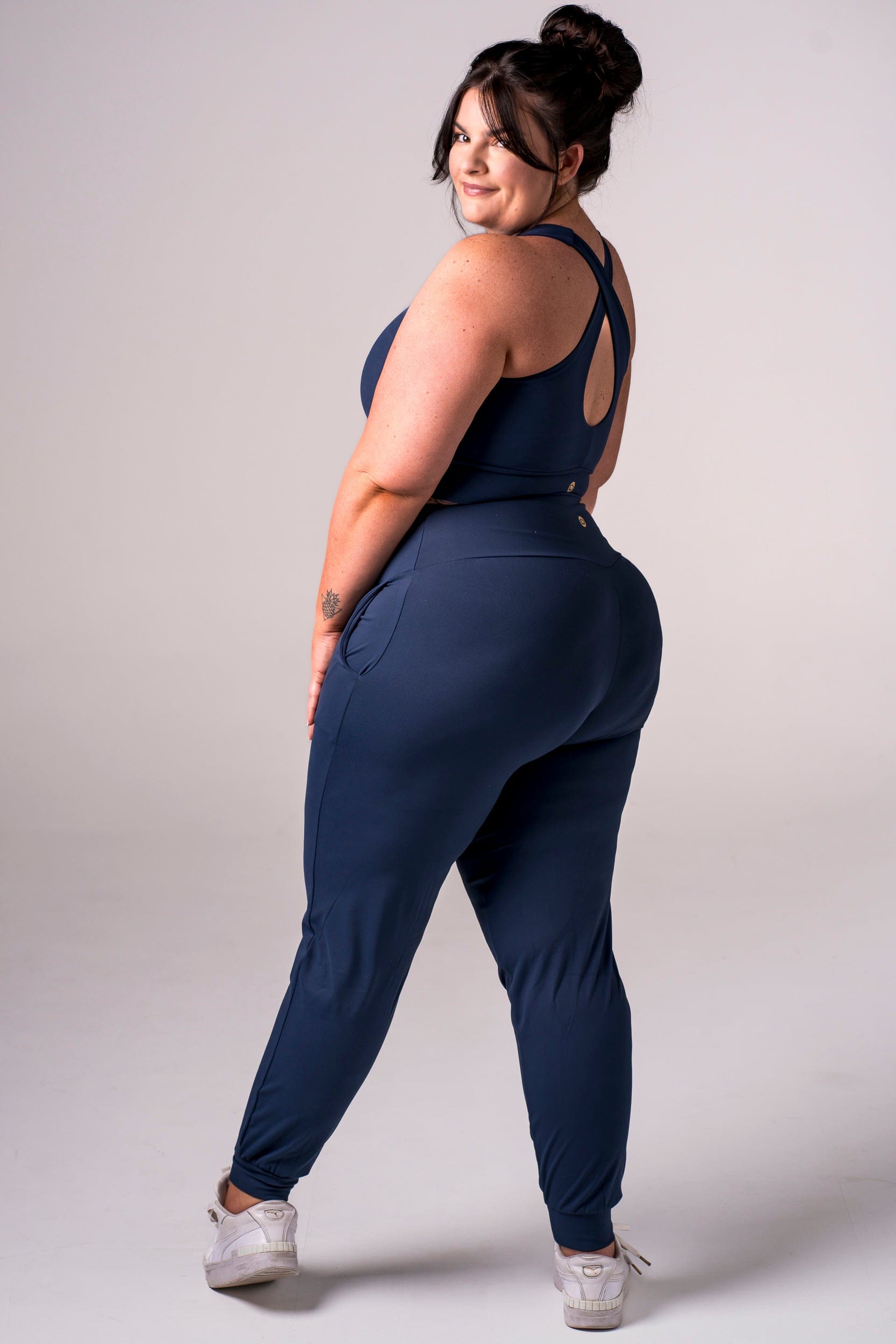 Midnight Luxe Long Jogger