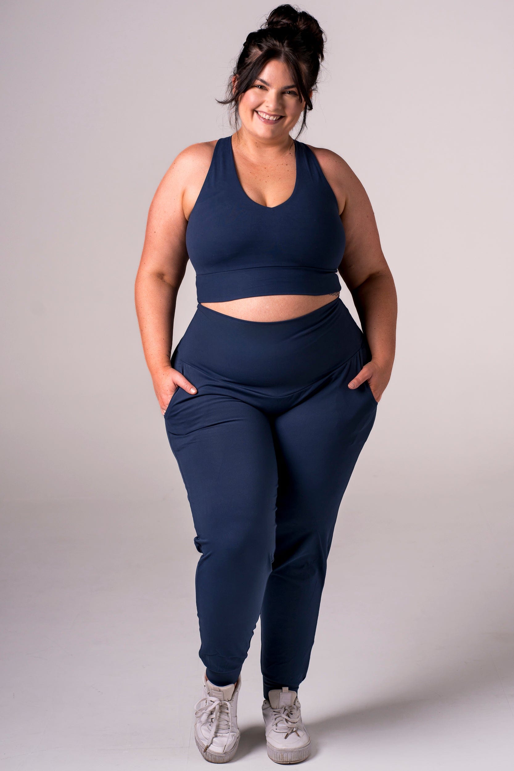 Midnight Luxe Long Jogger