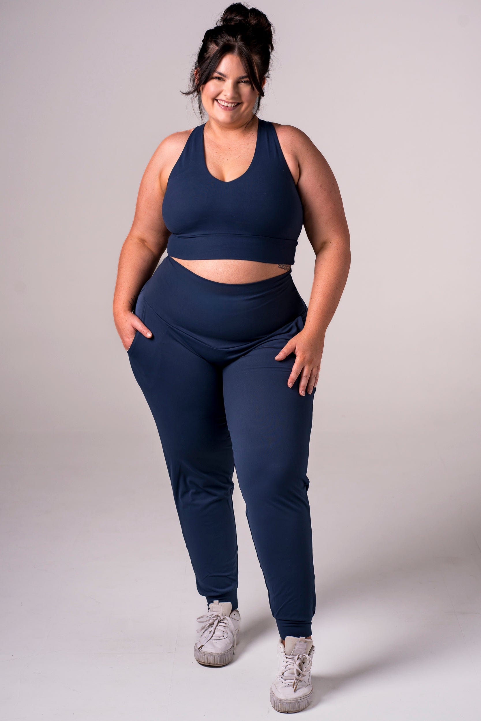 Midnight Luxe Long Jogger