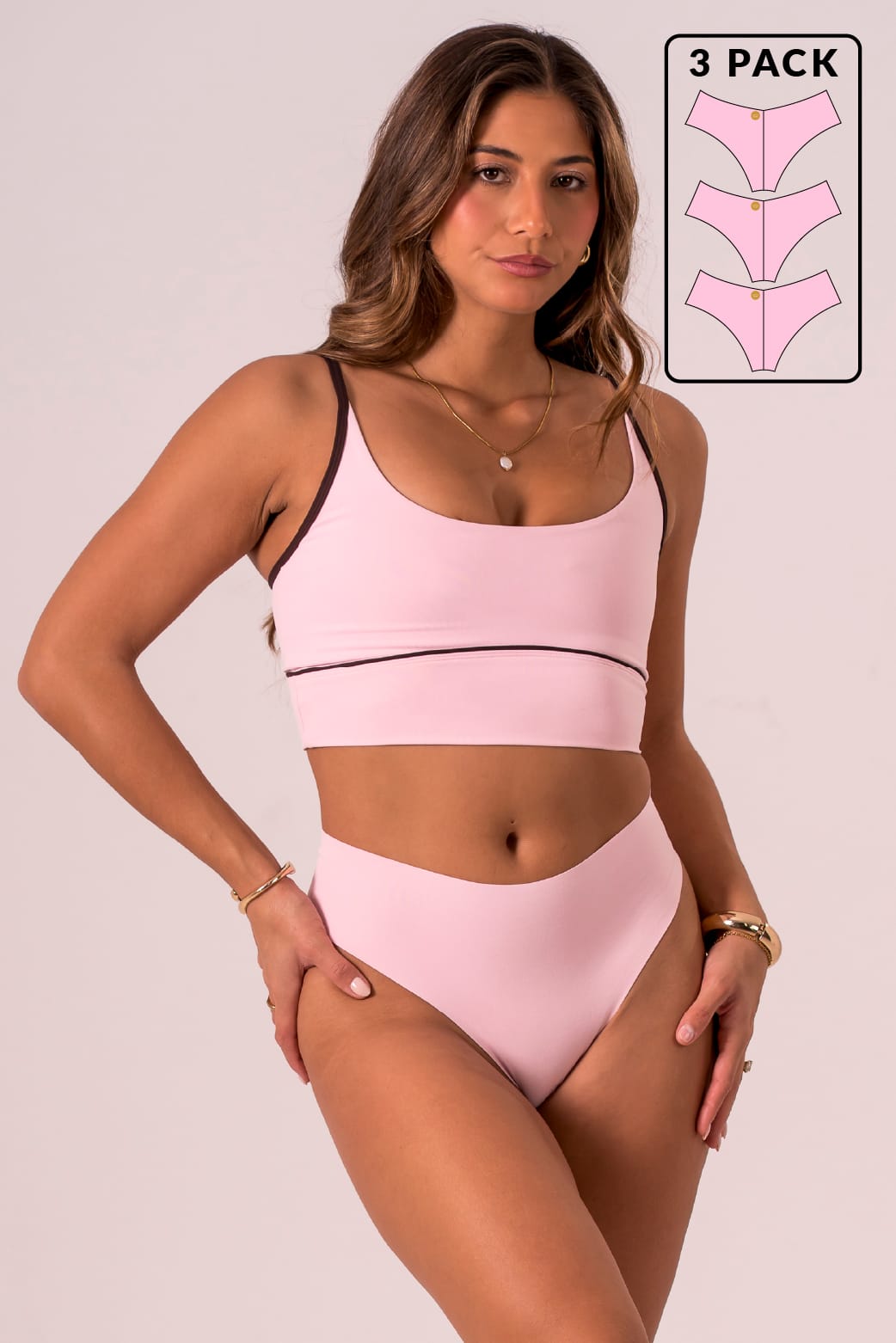 Milkshake Luxe Underwear 3 Pack