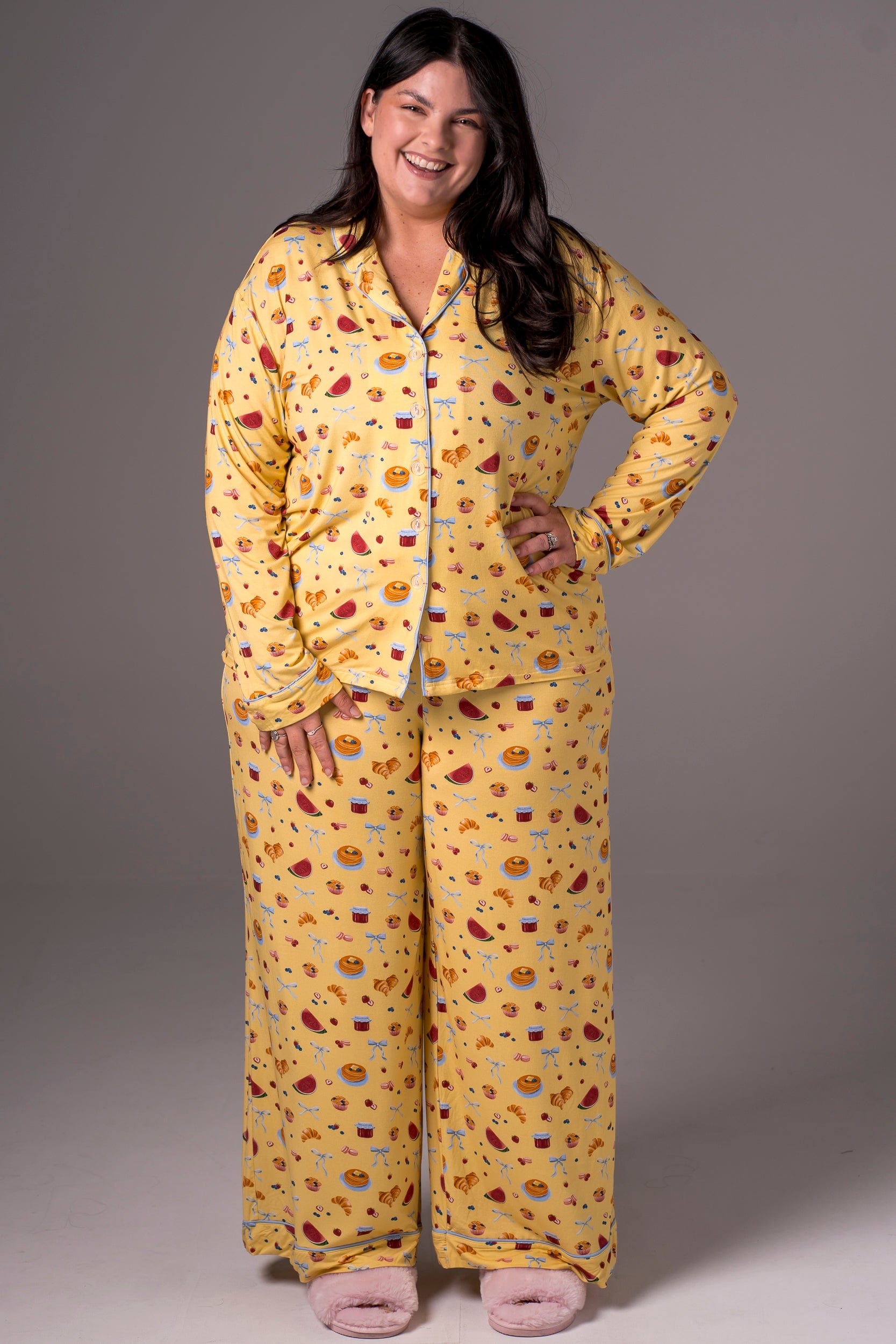Morning Sunshine Bamboo Pyjama Long Sleeve Shirt