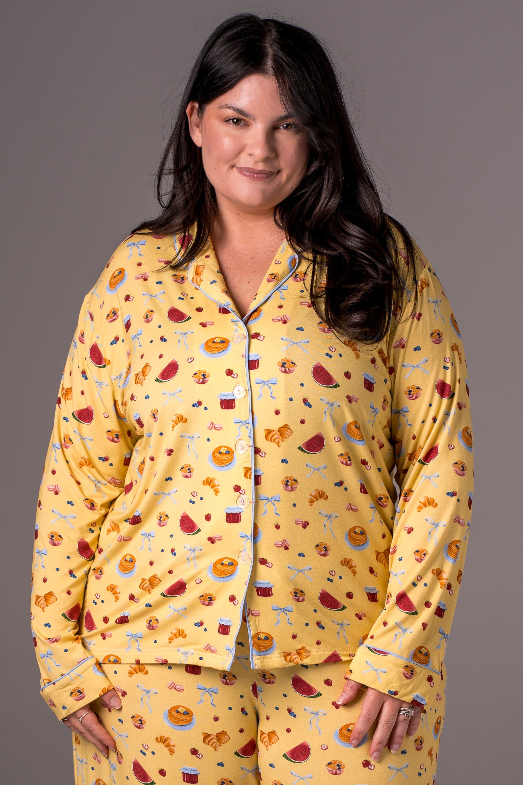 Morning Sunshine Bamboo Pyjama Long Sleeve Shirt