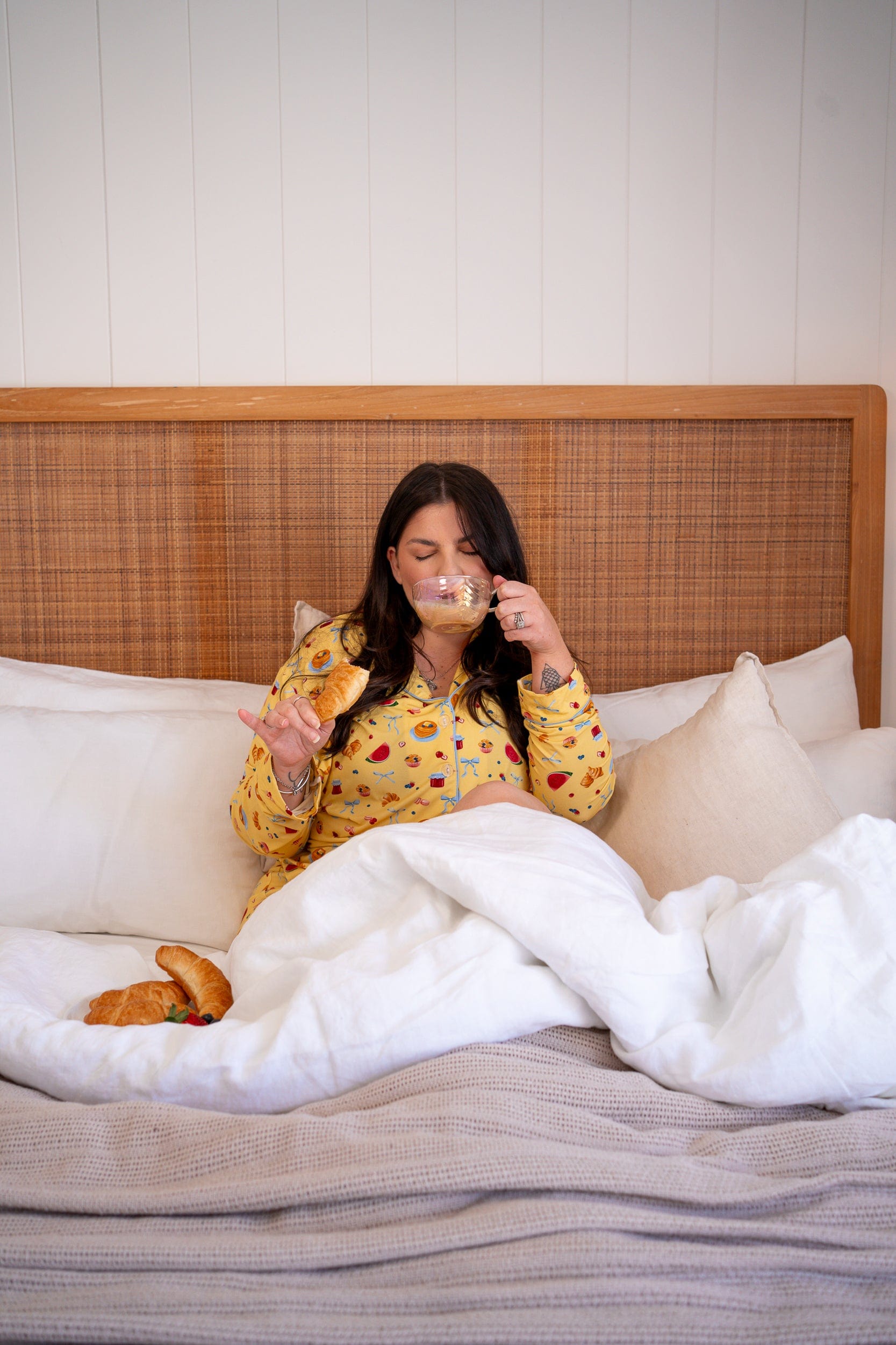 Morning Sunshine Bamboo Pyjama Long Sleeve Shirt