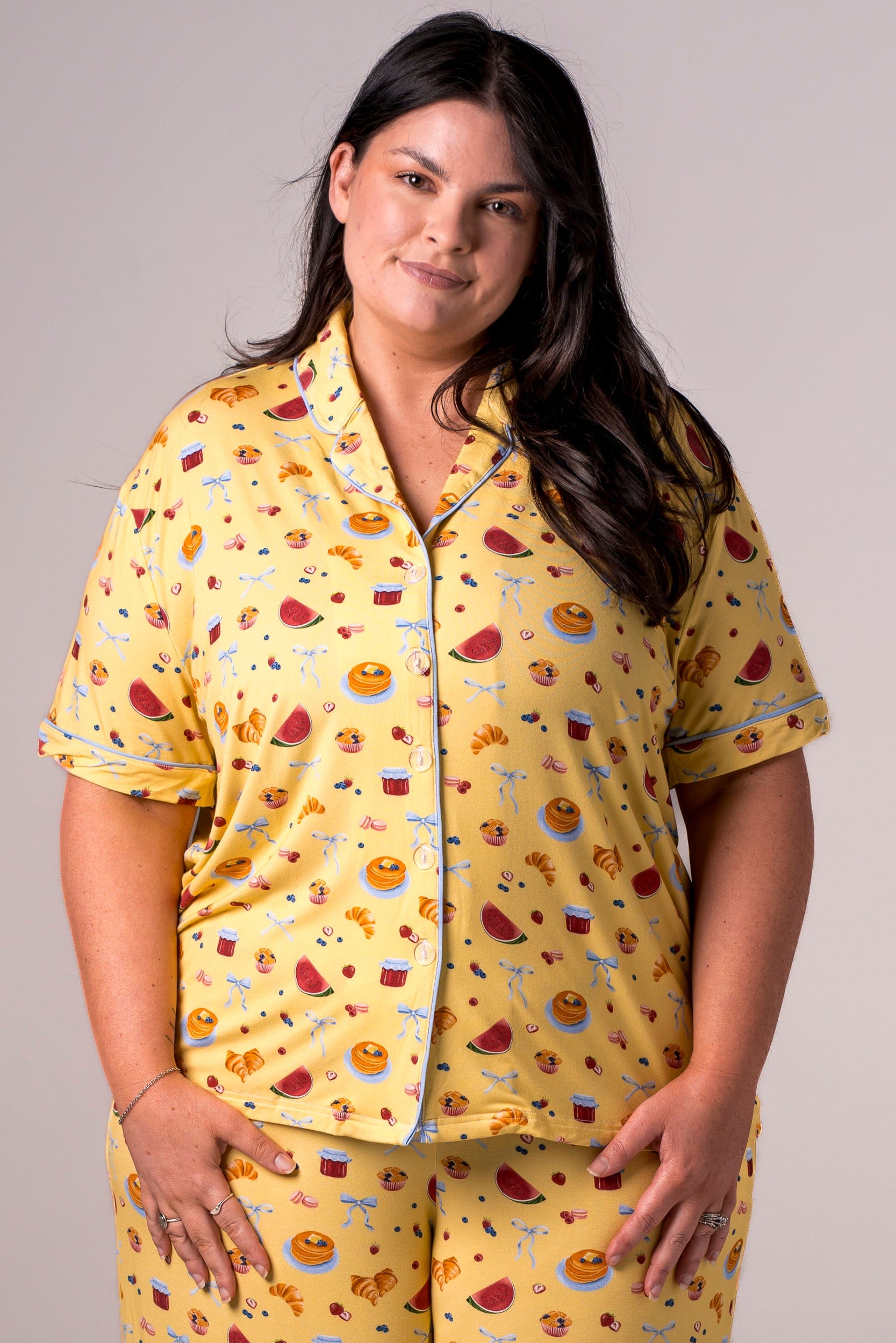 Morning Sunshine Bamboo Pyjama Long Sleeve Shirt