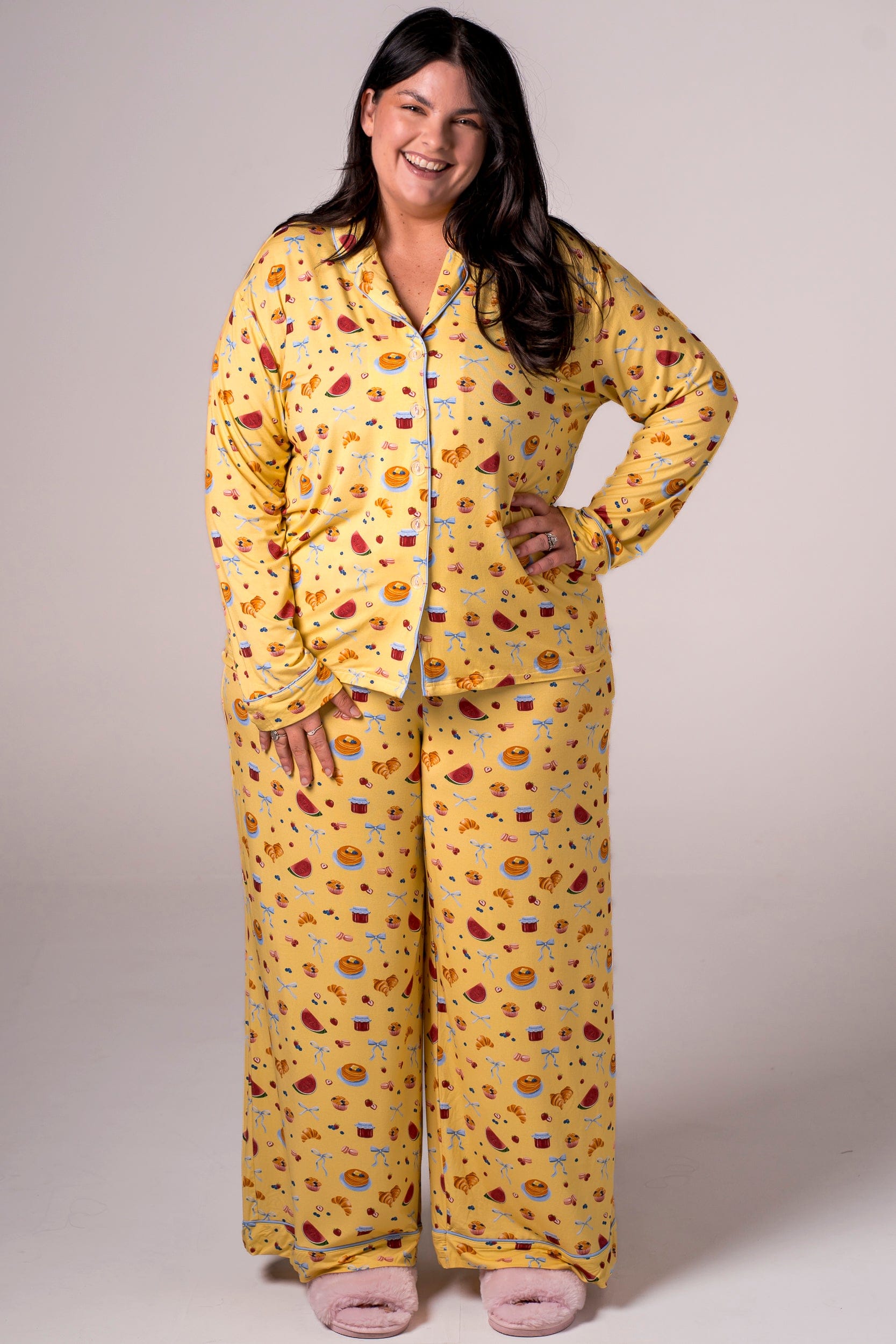Morning Sunshine Bamboo Pyjama Long Sleeve Shirt