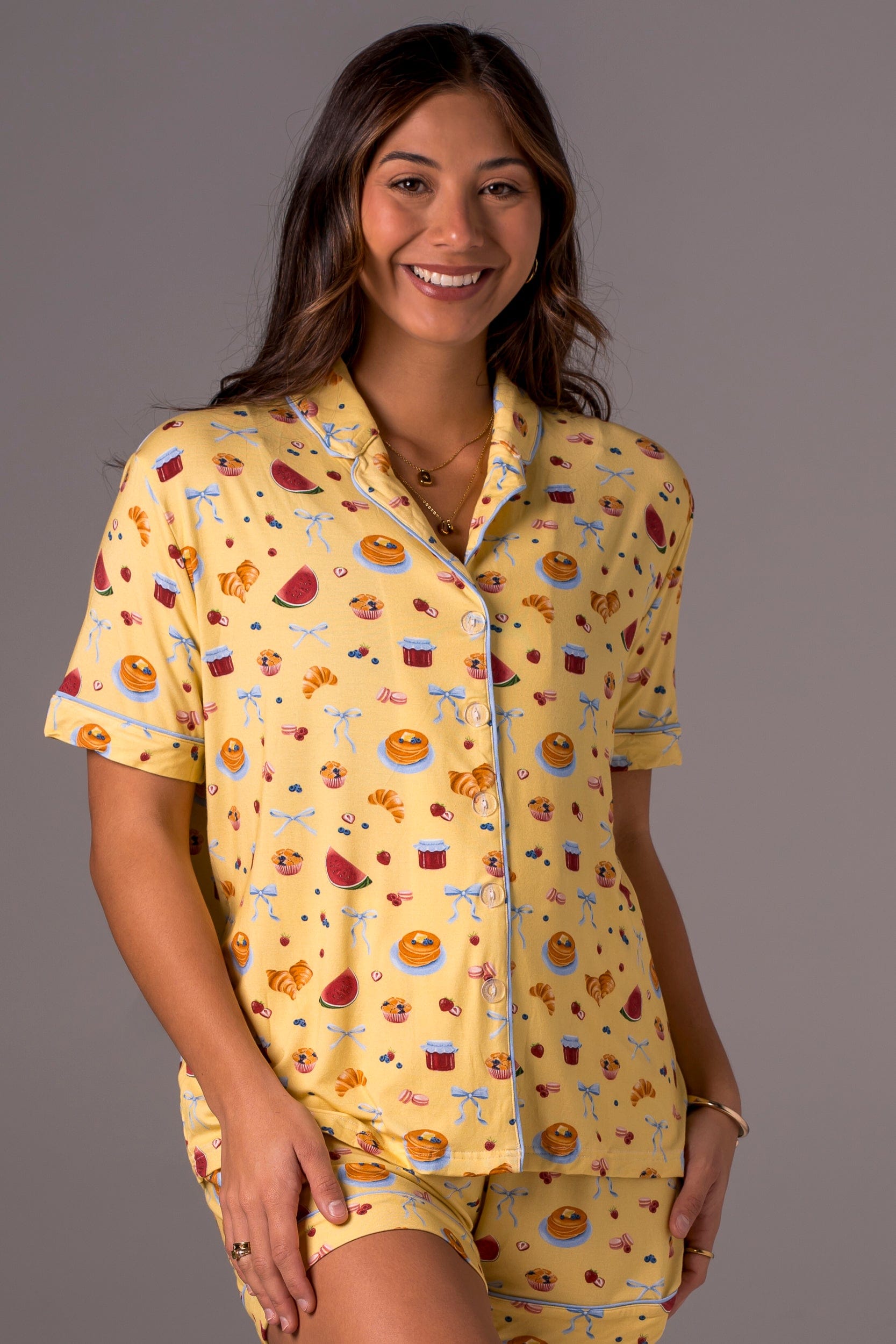 Morning Sunshine Bamboo Pyjama Shirt