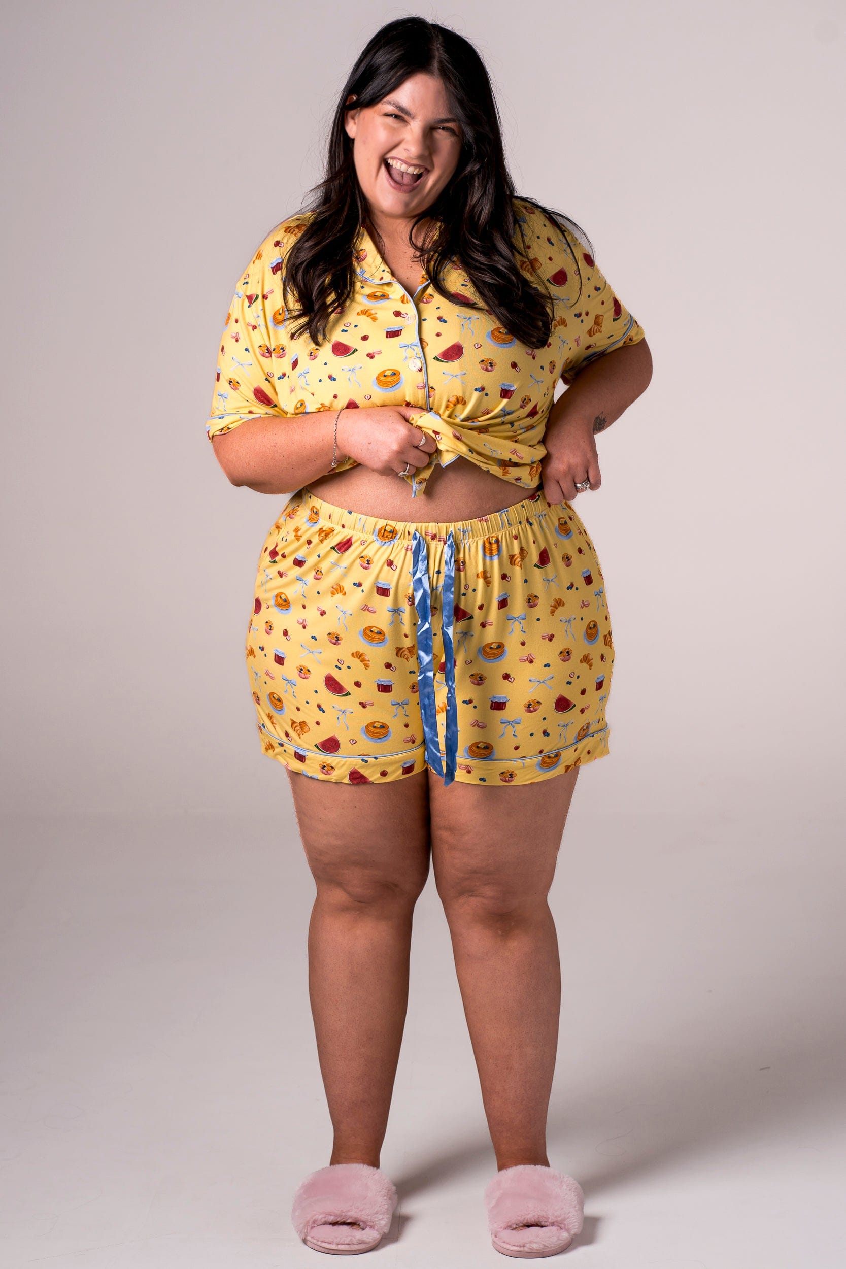 Morning Sunshine Bamboo Pyjama Shorts