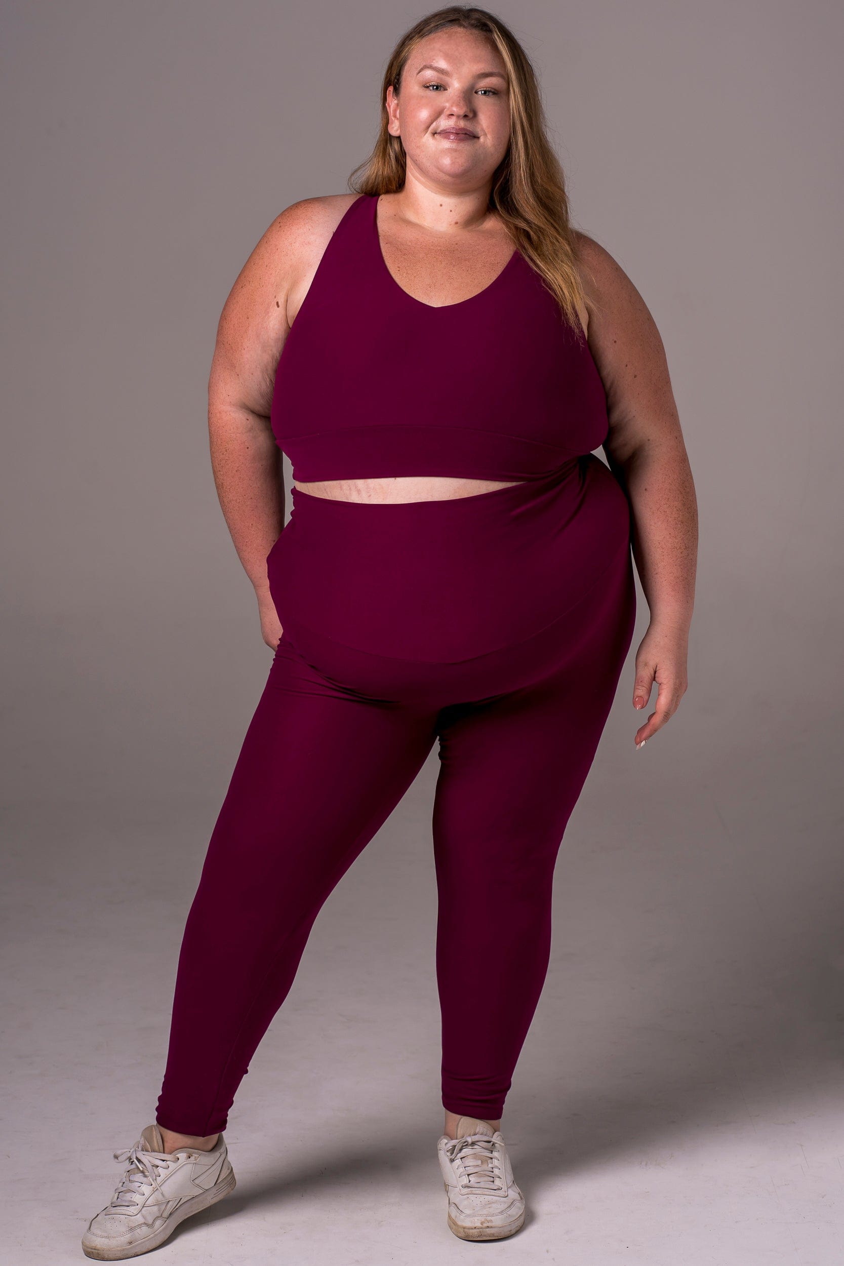 Mulberry Dynamic High Waisted Ankle Biter Leggings