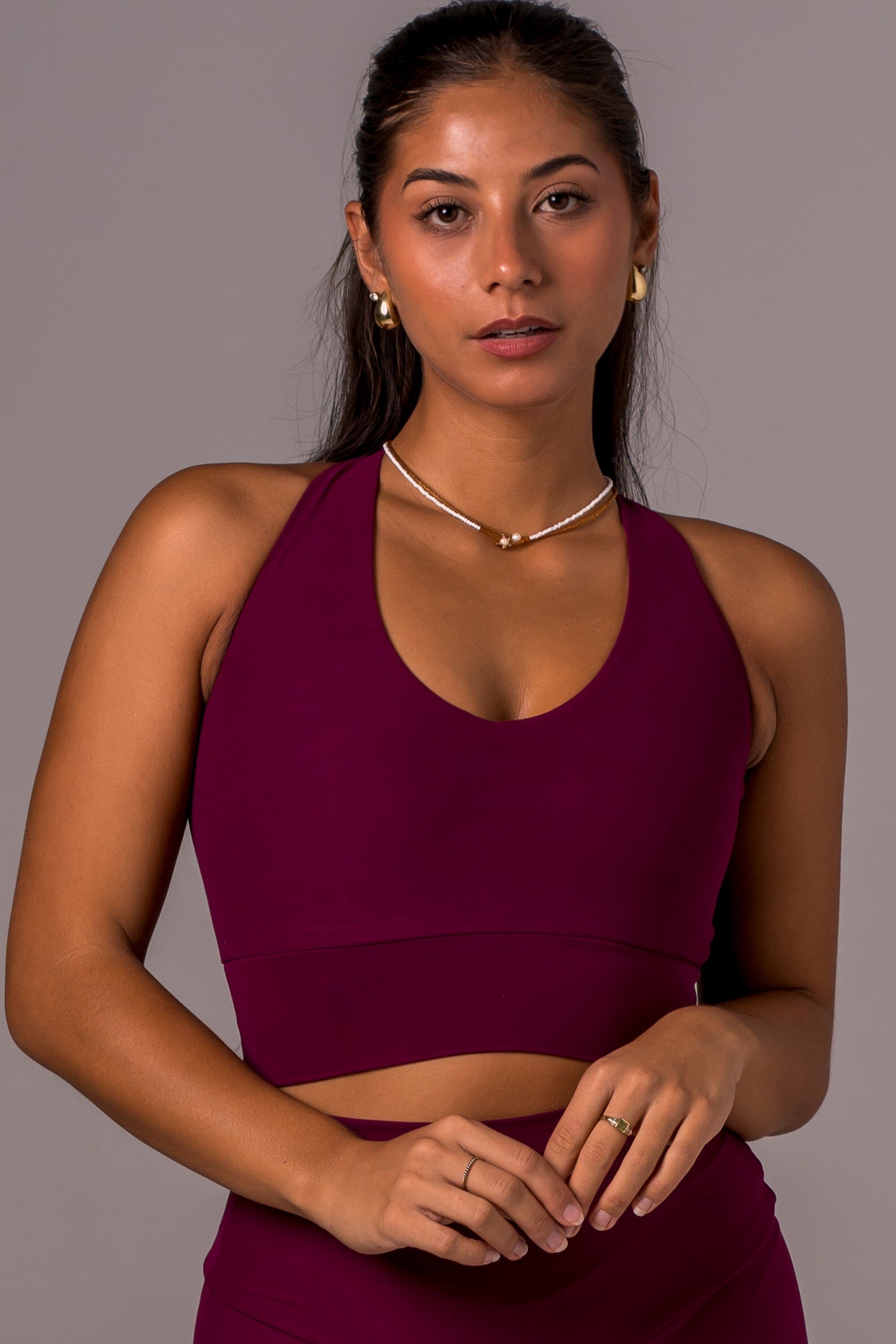 Mulberry Dynamic Sports Crop