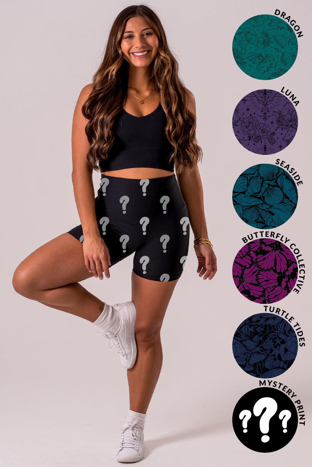 Mystery Dynamic High Waisted Booty Shorts