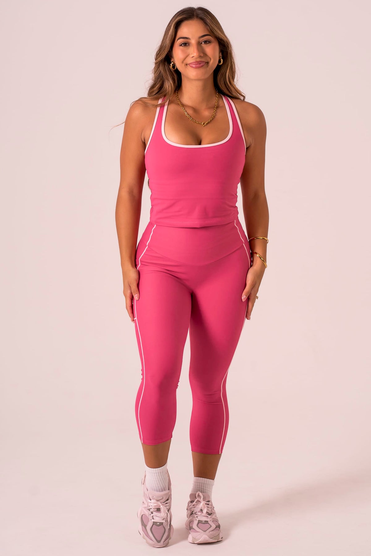 Raspberry Duo Dynamic Pocket Curve Capri