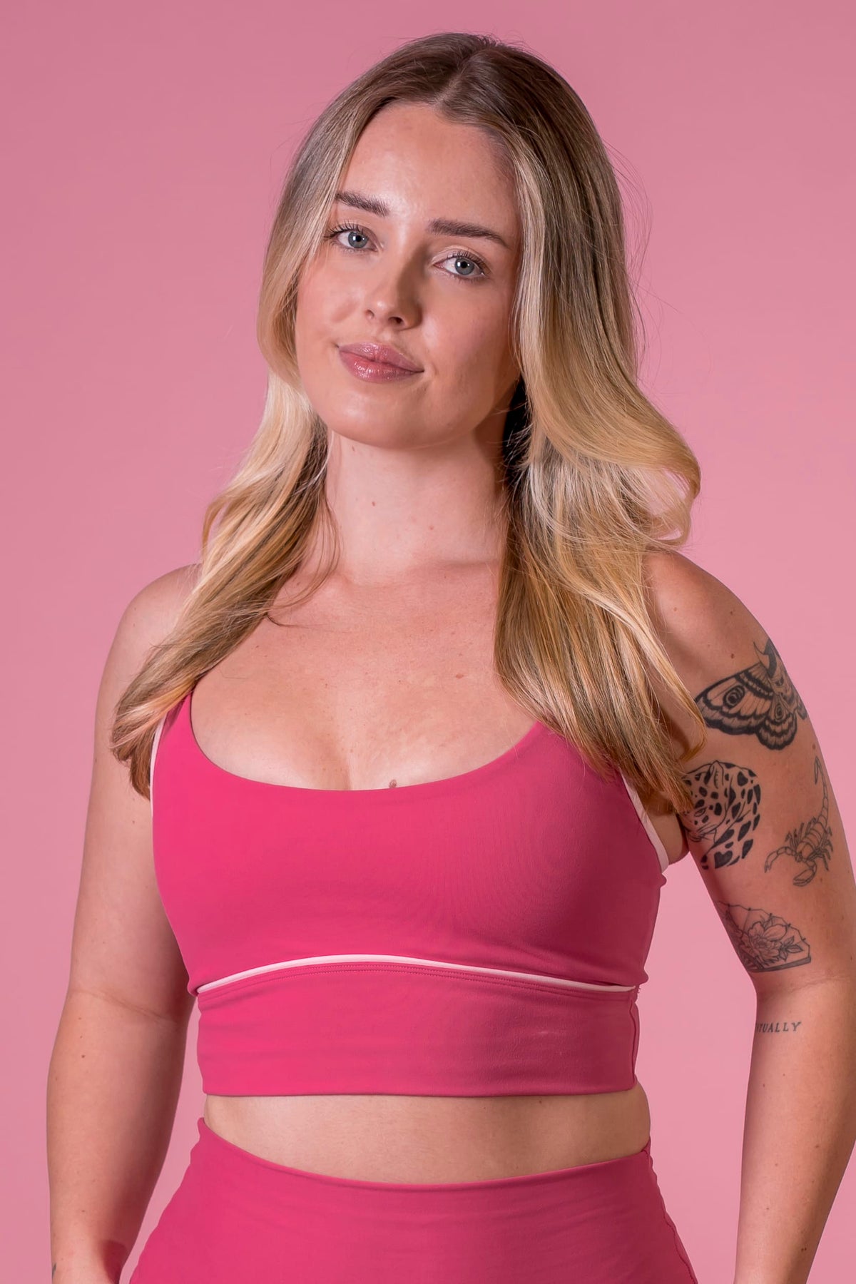 Raspberry Duo Luxe Cleo Crop