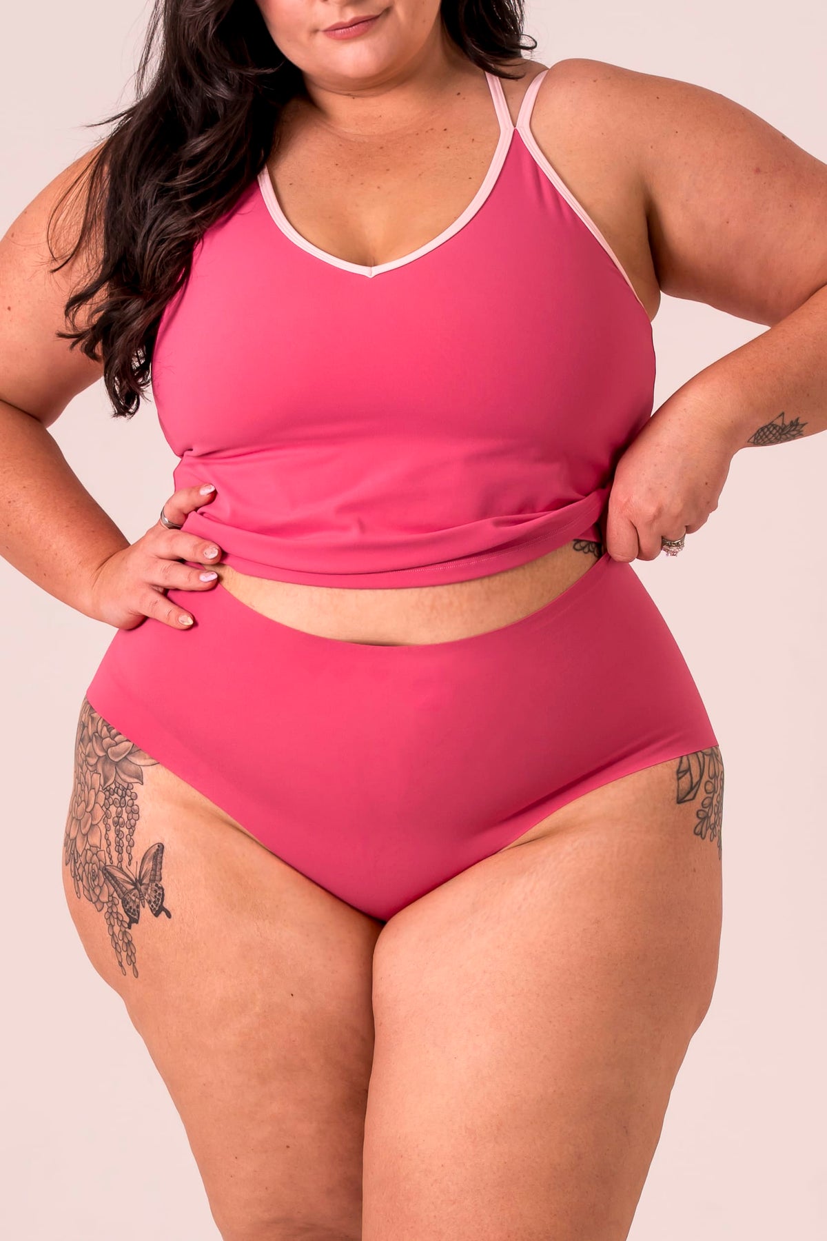 Raspberry Luxe Brief Underwear 3 Pack