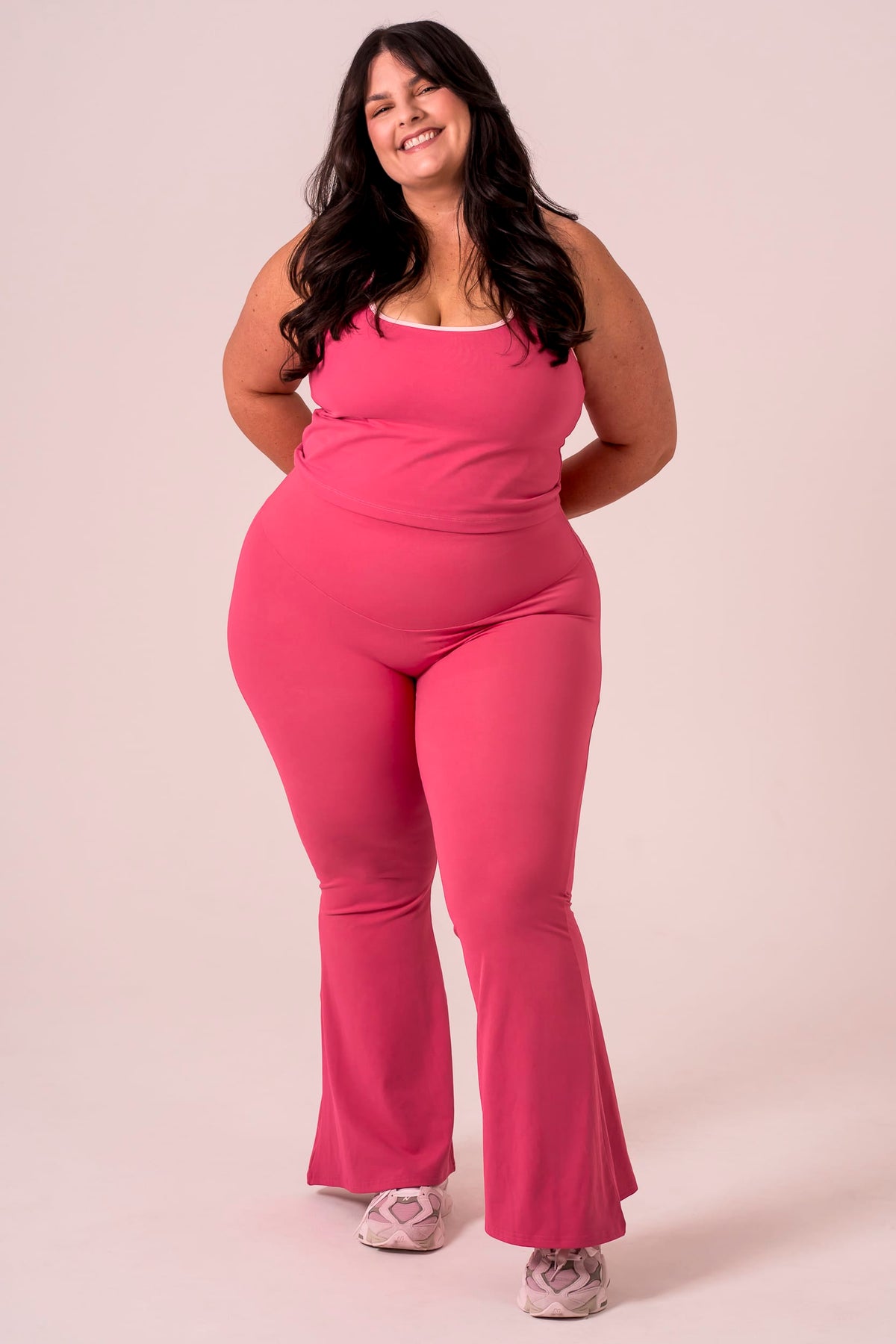 Raspberry Luxe Pocket Yoga Pants