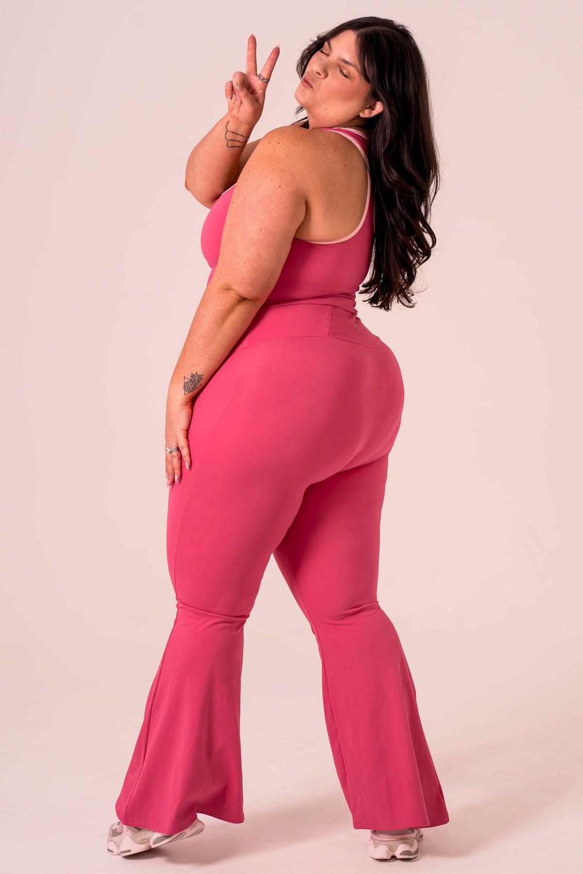Raspberry Luxe Pocket Yoga Pants