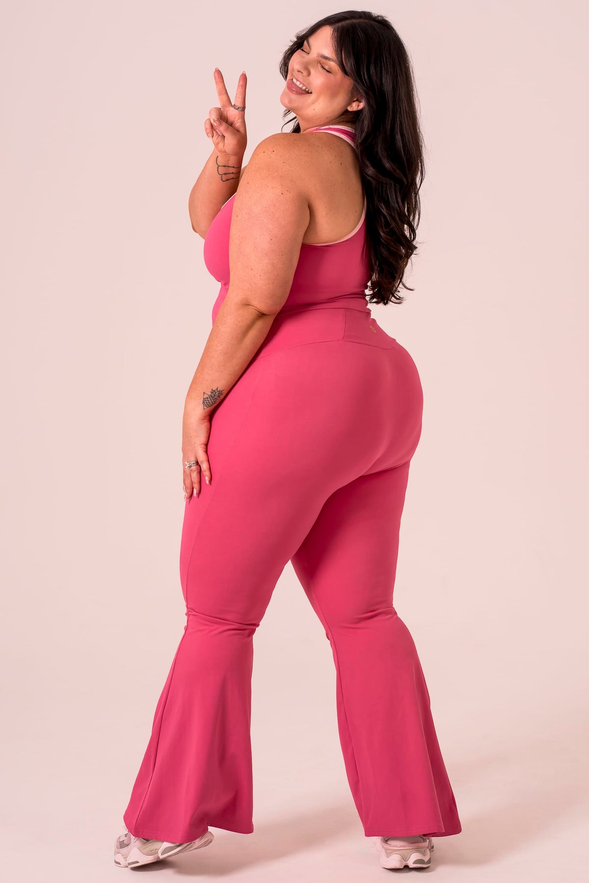 Raspberry Luxe Pocket Yoga Pants