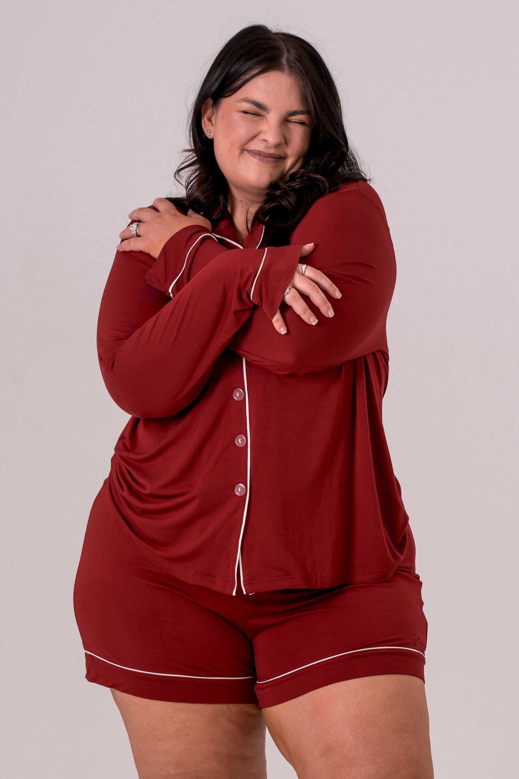 Ruby Bamboo Pyjama Long Sleeve Shirt
