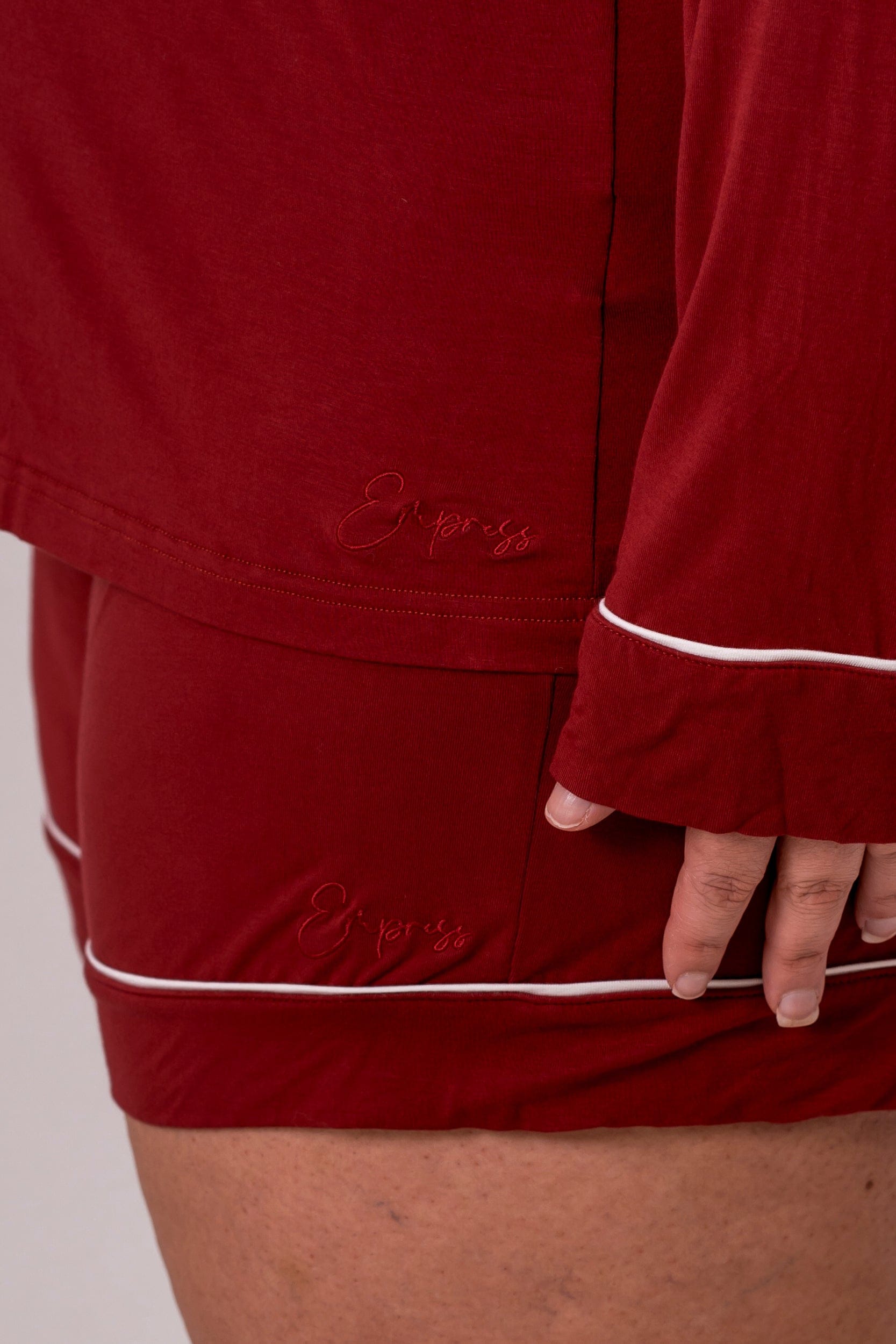 Ruby Bamboo Pyjama Long Sleeve Shirt