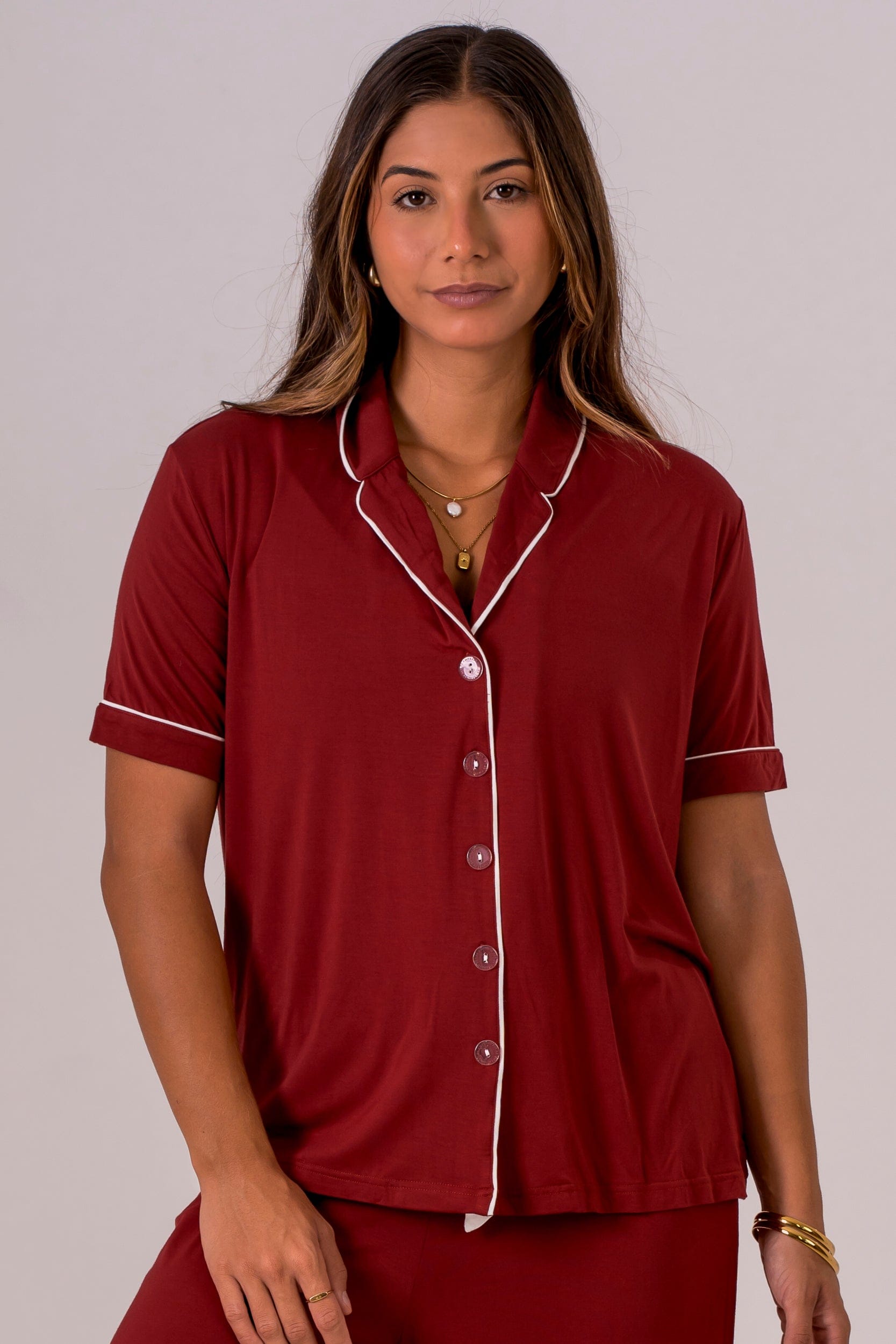 Ruby Bamboo Pyjama Shirt