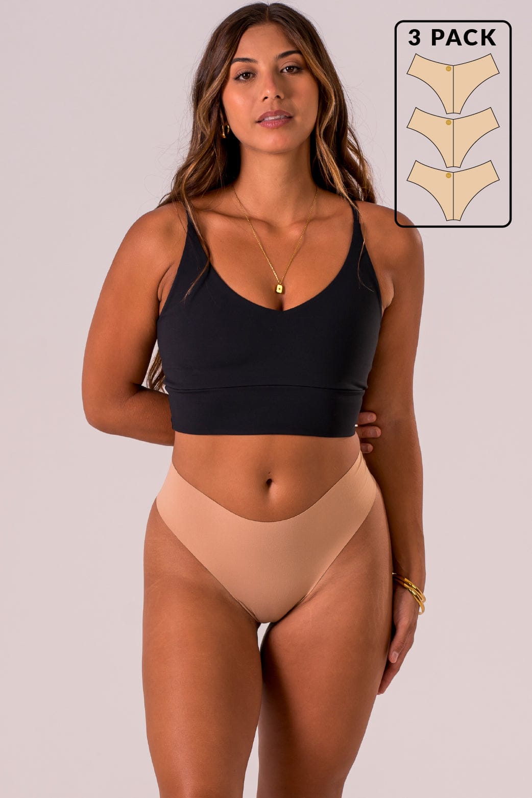 Sand Luxe Underwear 3 Pack