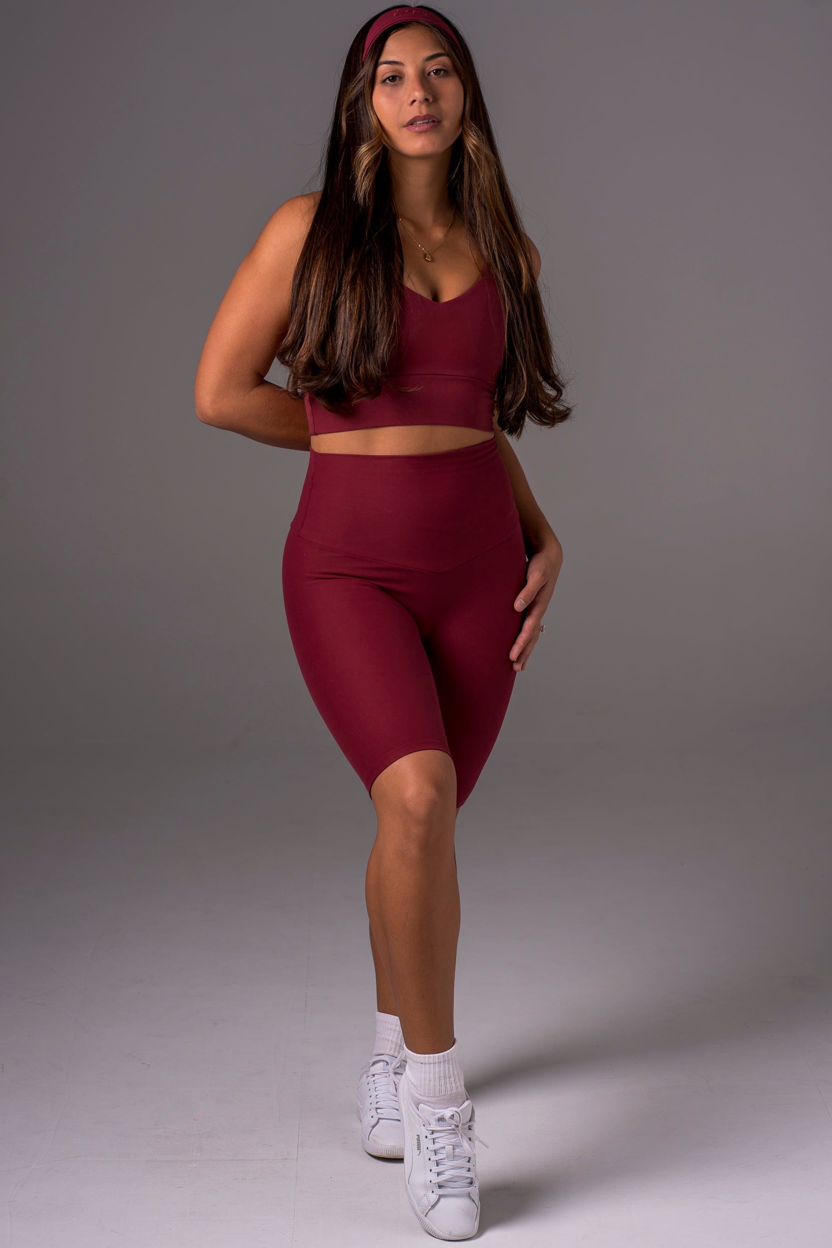 Scarlet Dynamic High Waisted Bike Shorts