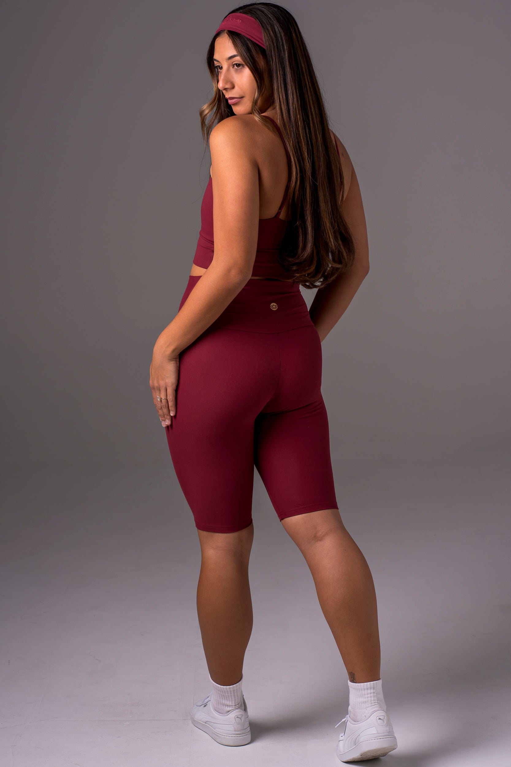 Scarlet Dynamic High Waisted Bike Shorts