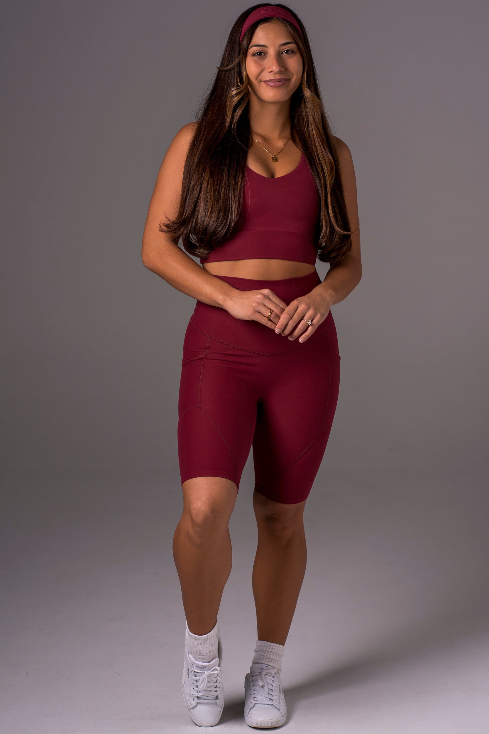 Scarlet Dynamic High Waisted Pocket Shaper Bike Shorts