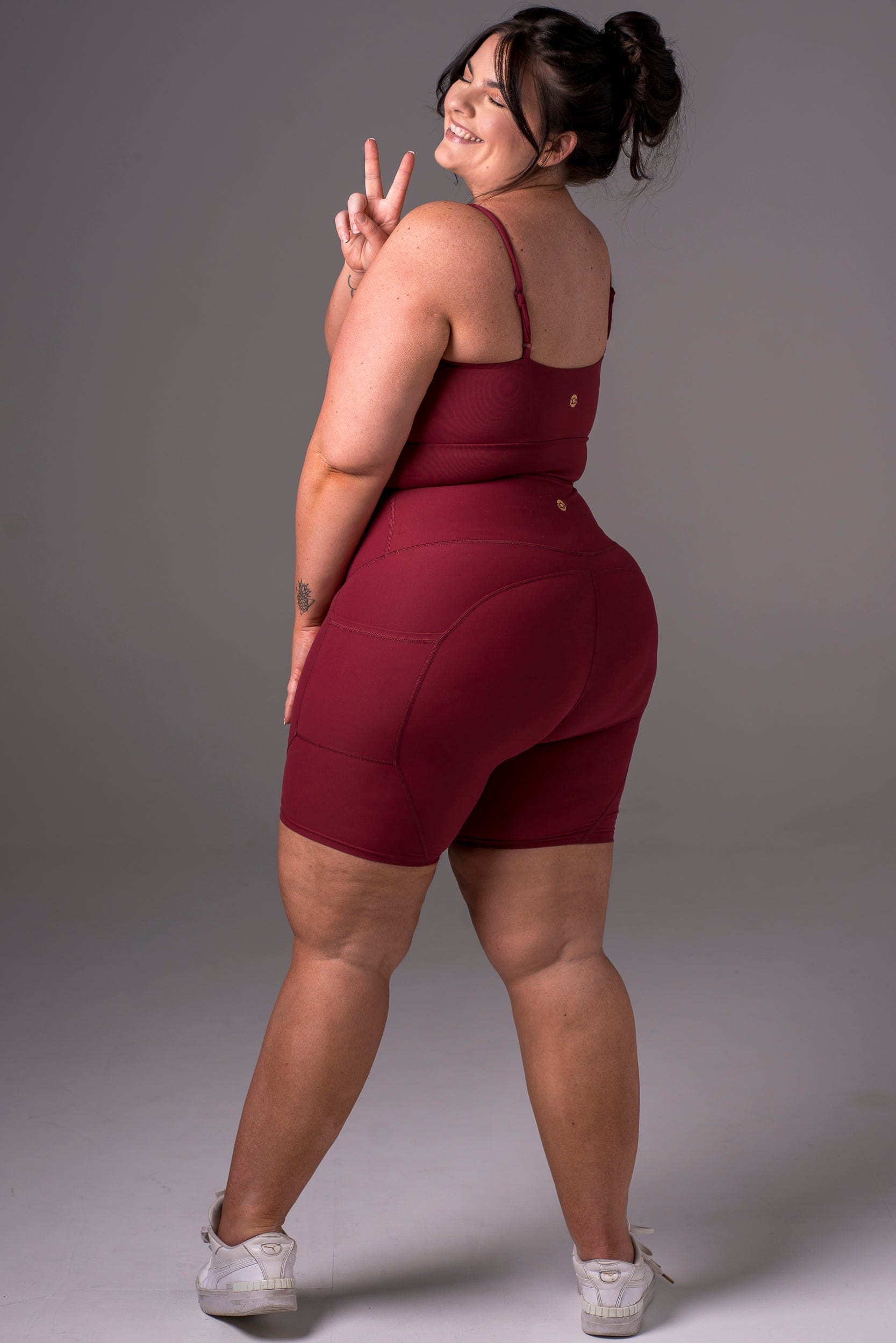Scarlet Dynamic High Waisted Pocket Shaper Booty Shorts