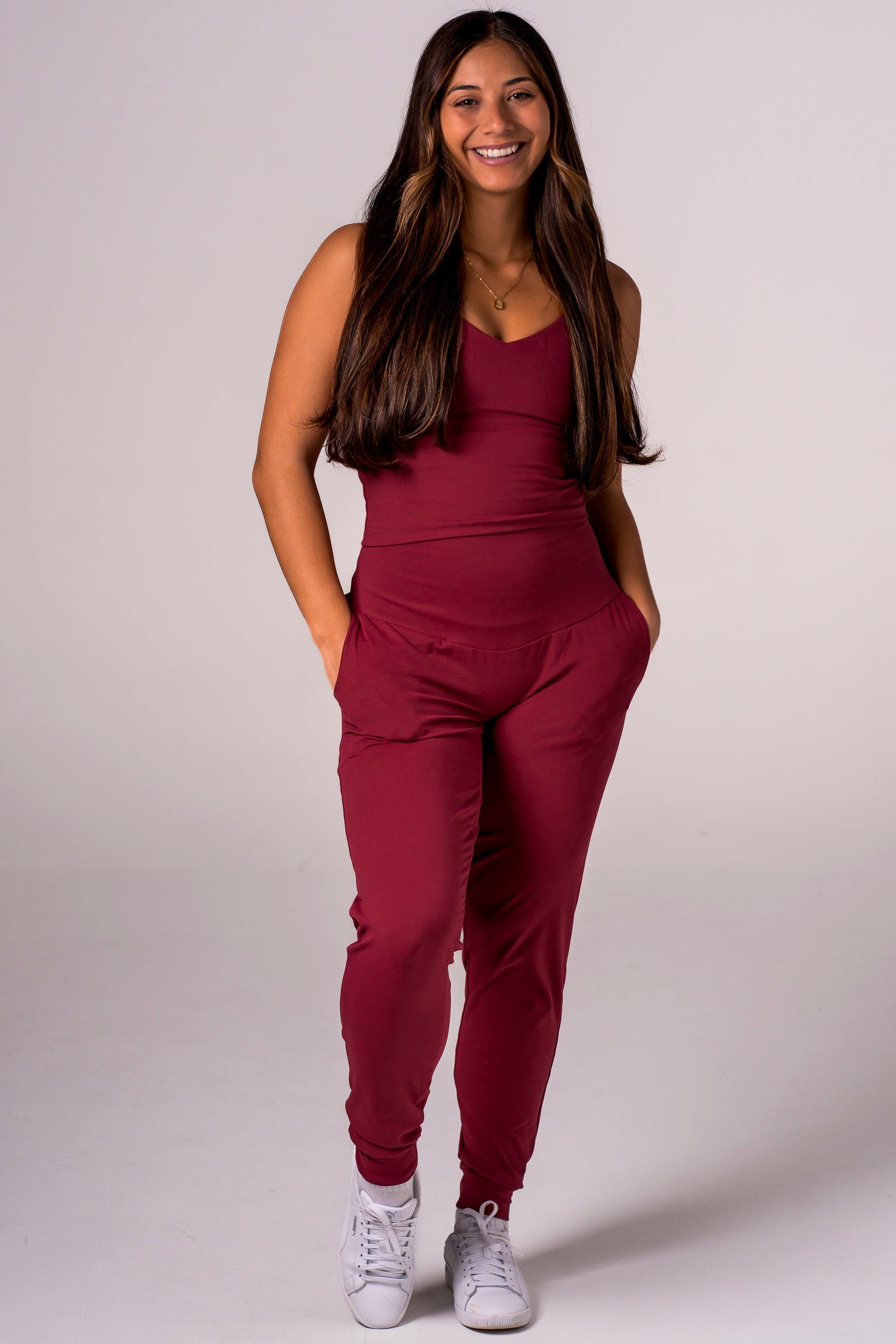 Scarlet Luxe Long Jogger