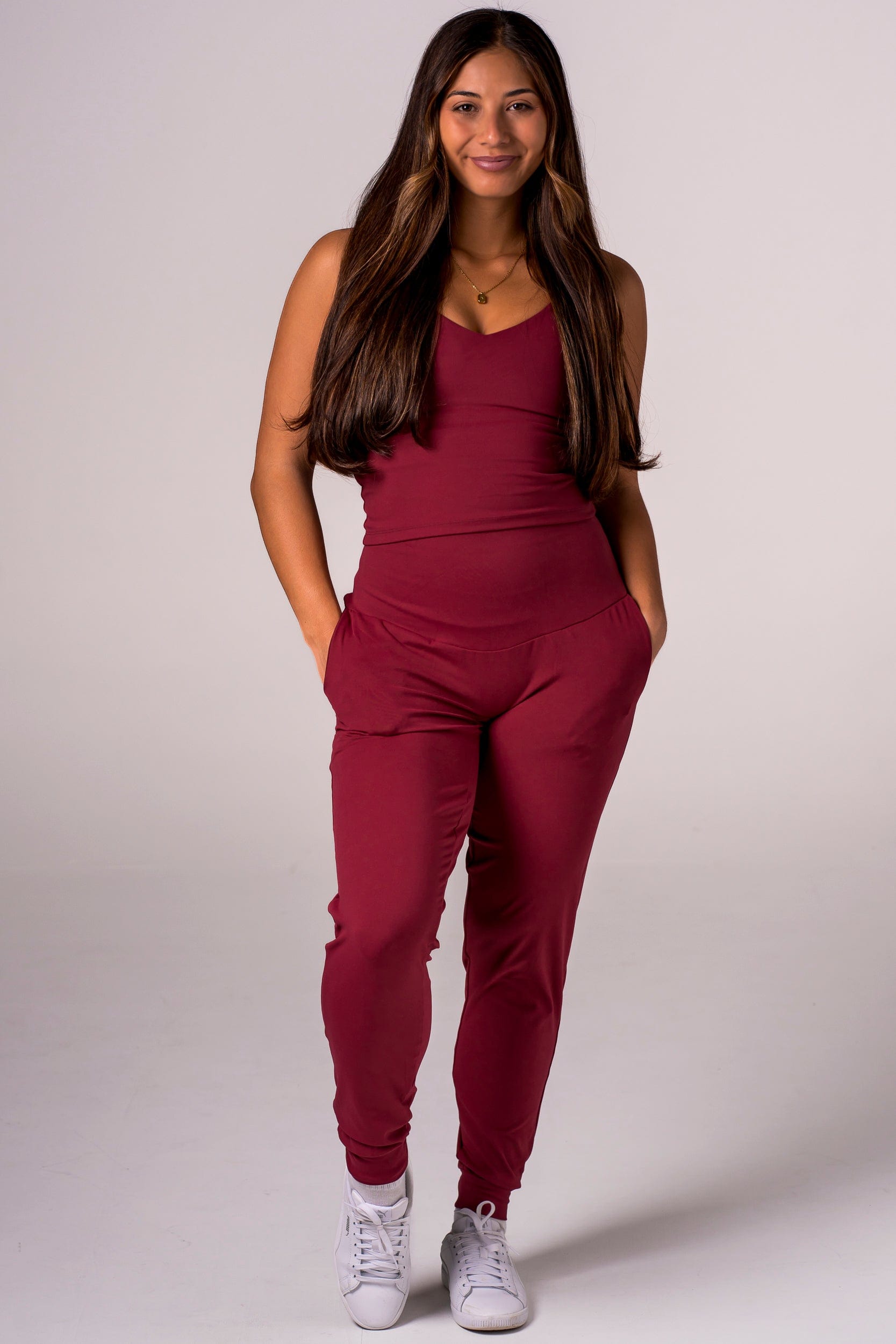 Scarlet Luxe Long Jogger