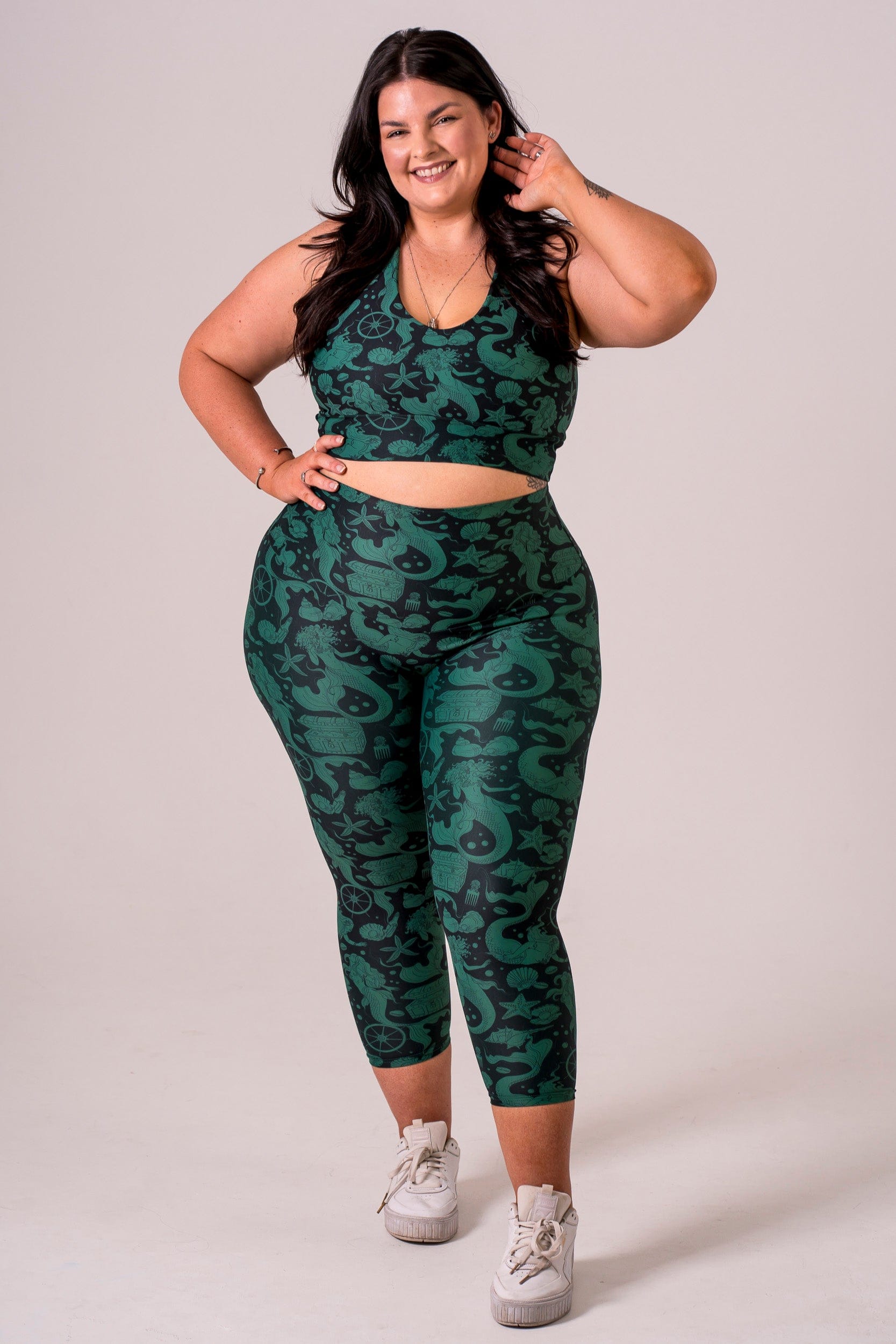 Siren Dynamic High Waisted Capri Leggings