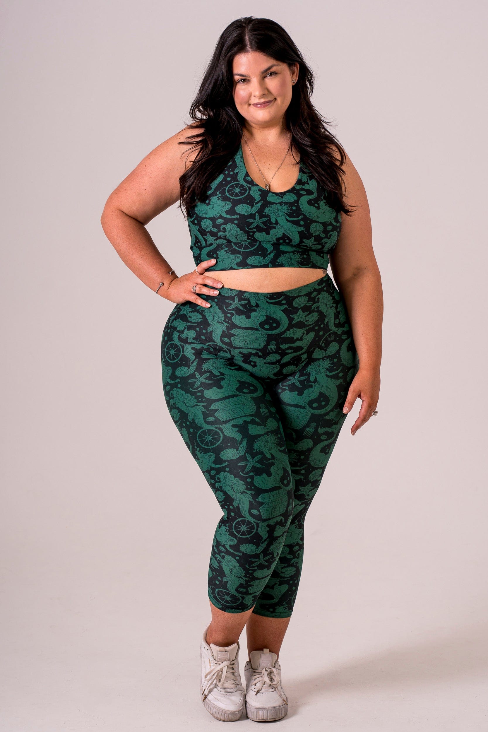 Siren Dynamic High Waisted Capri Leggings