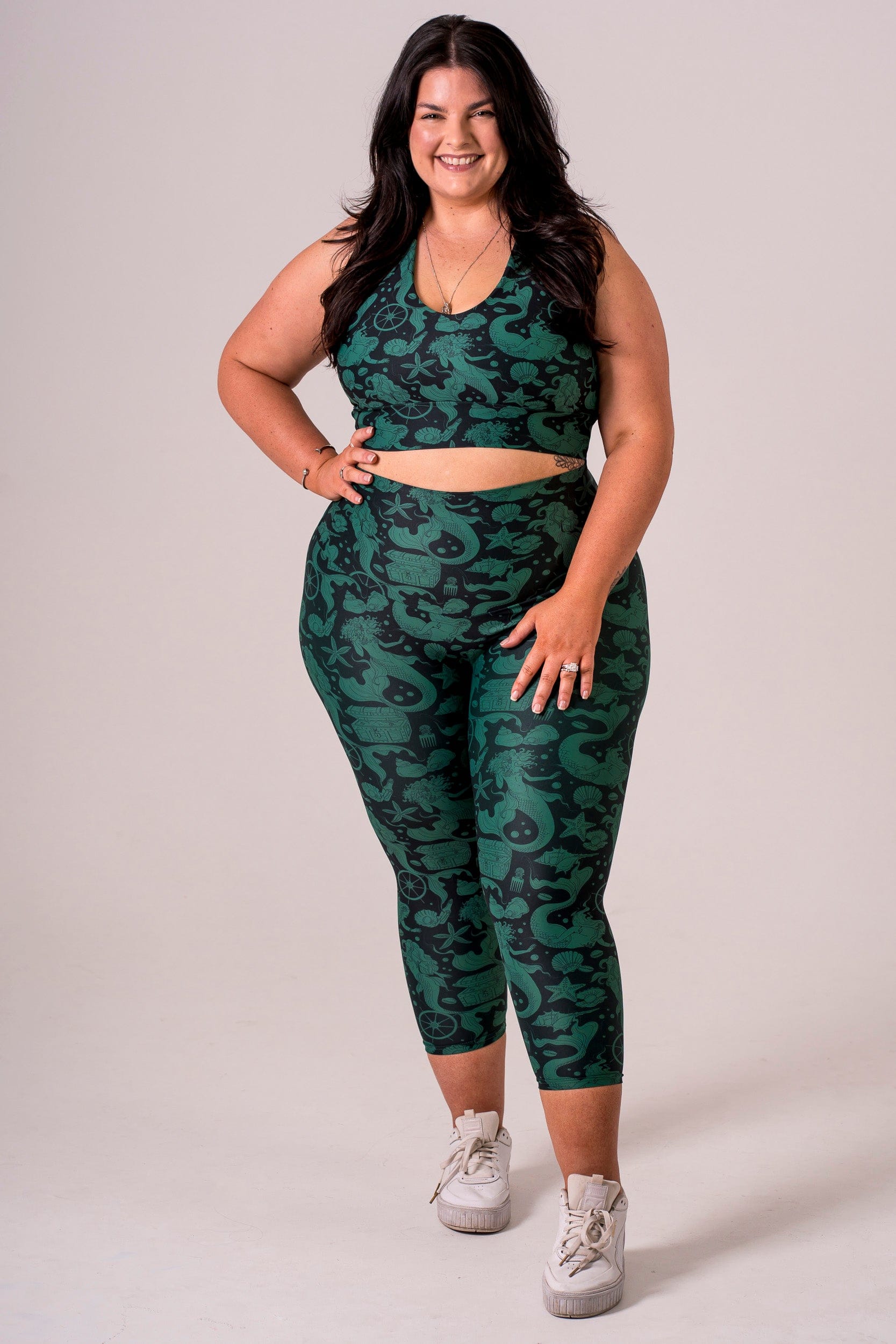 Siren Dynamic High Waisted Capri Leggings