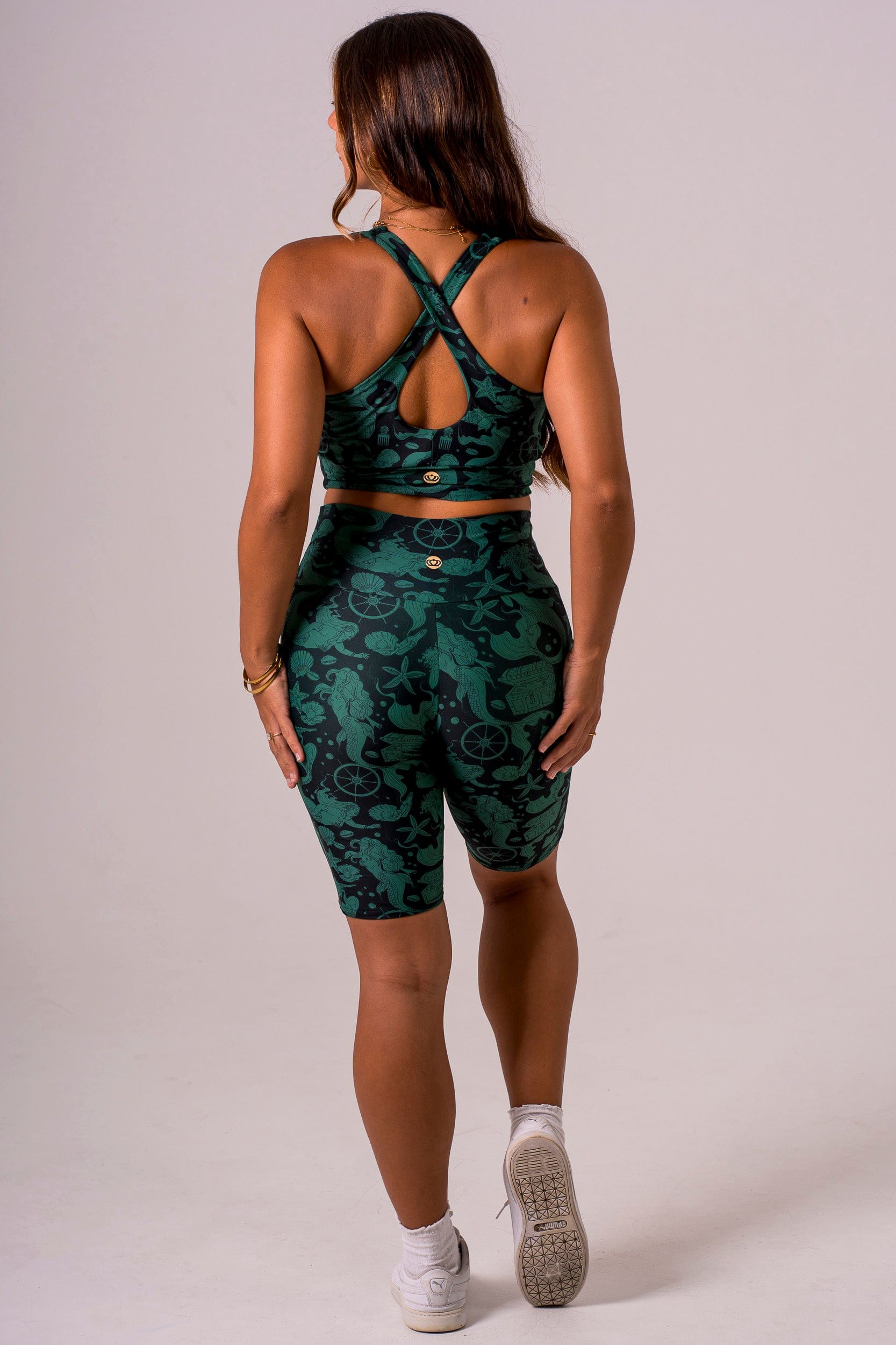 Siren Dynamic High Waisted Pocket Bike Shorts