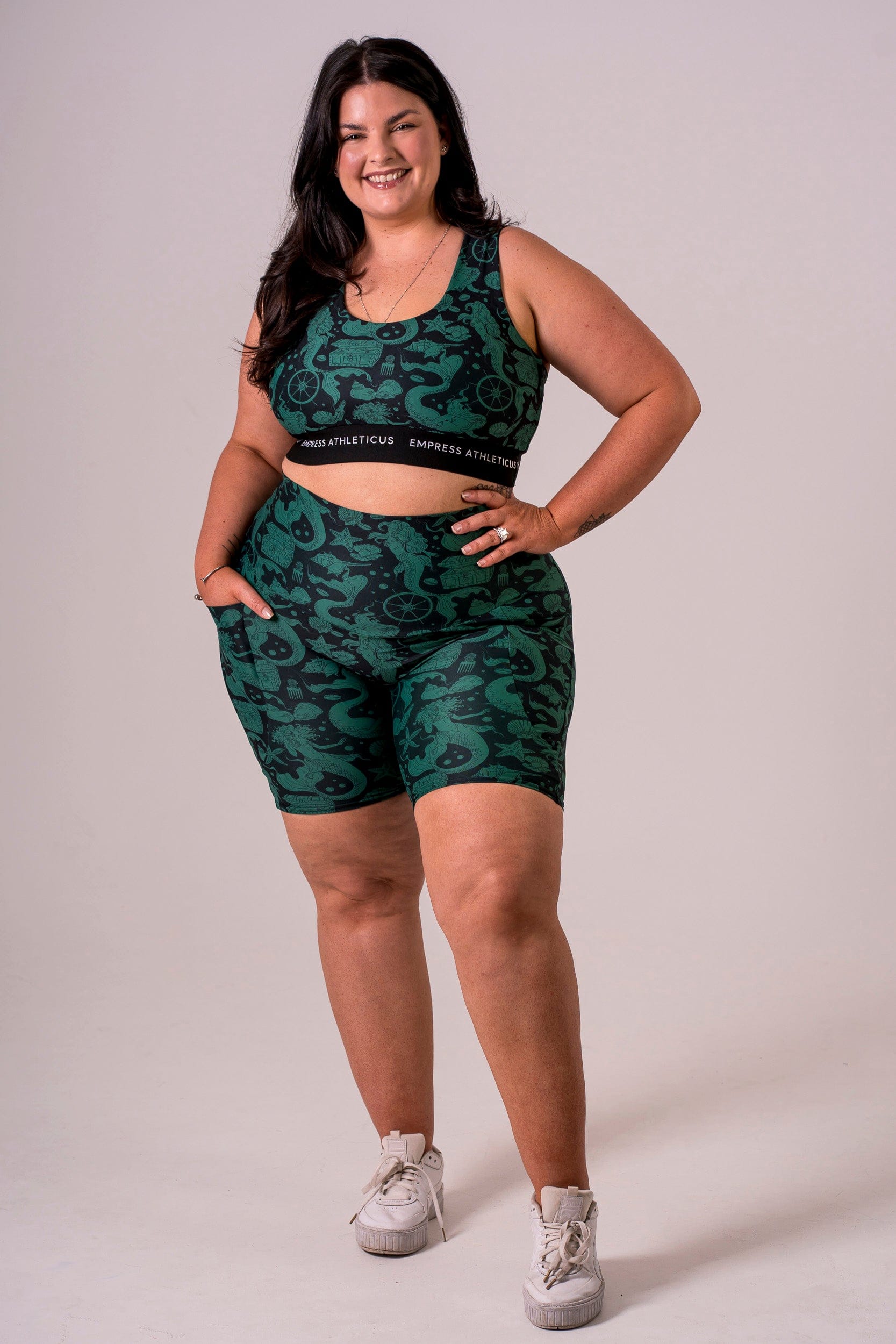 Siren Dynamic High Waisted Pocket Booty Shorts