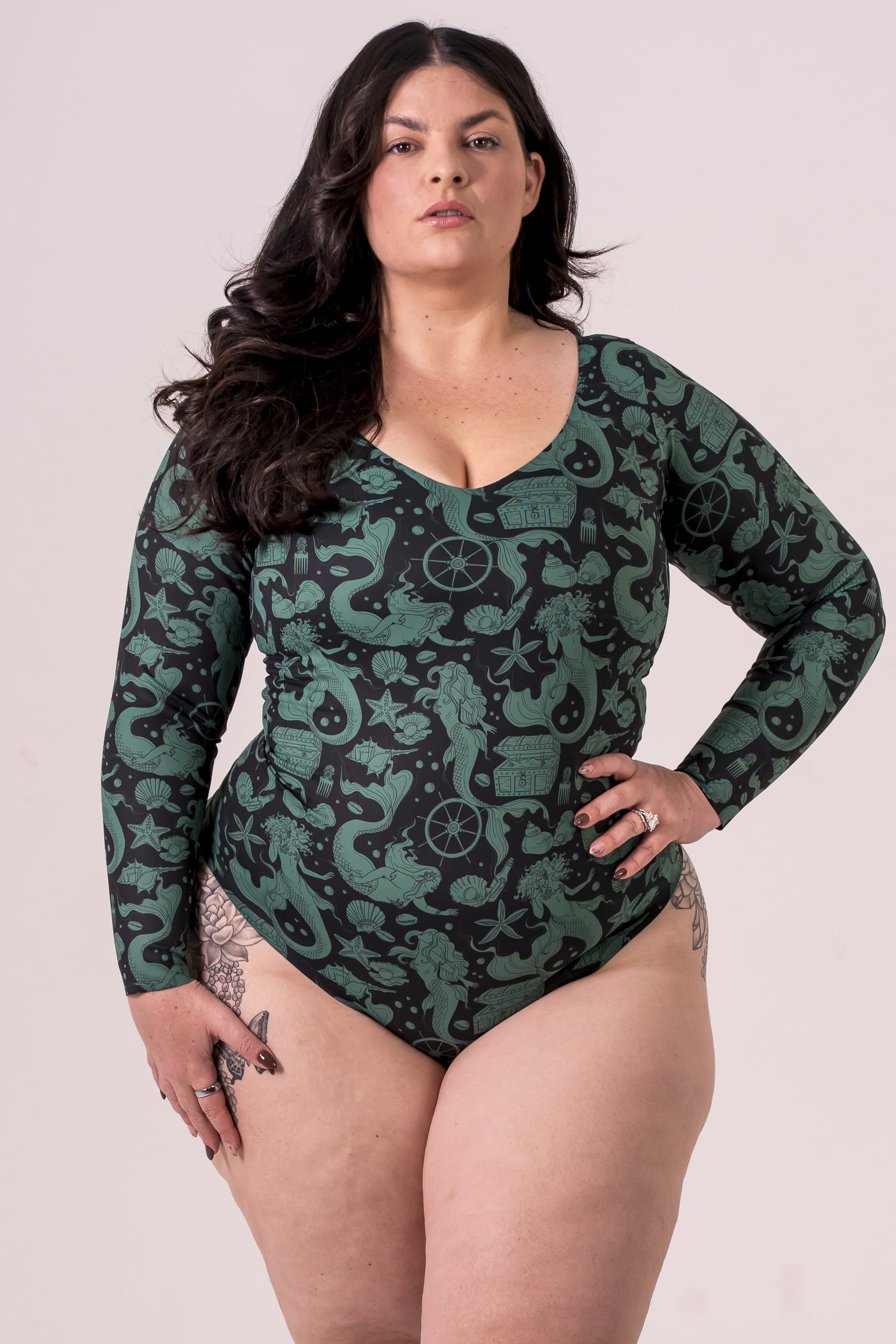 Siren Luxe Long Sleeve Bodysuit