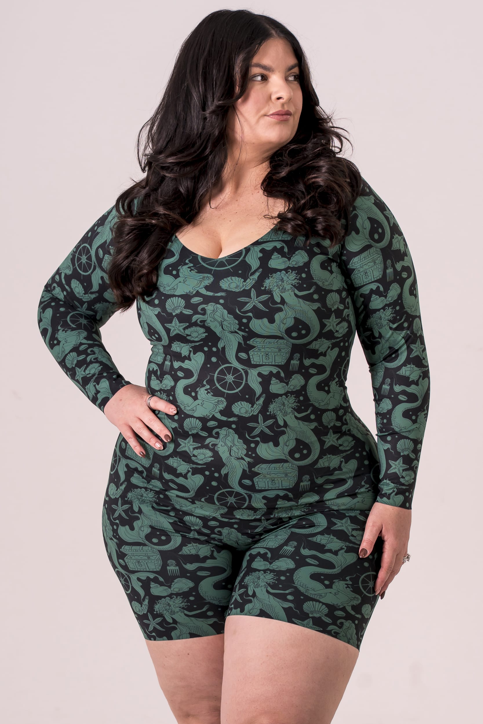 Siren Luxe Long Sleeve Playsuit