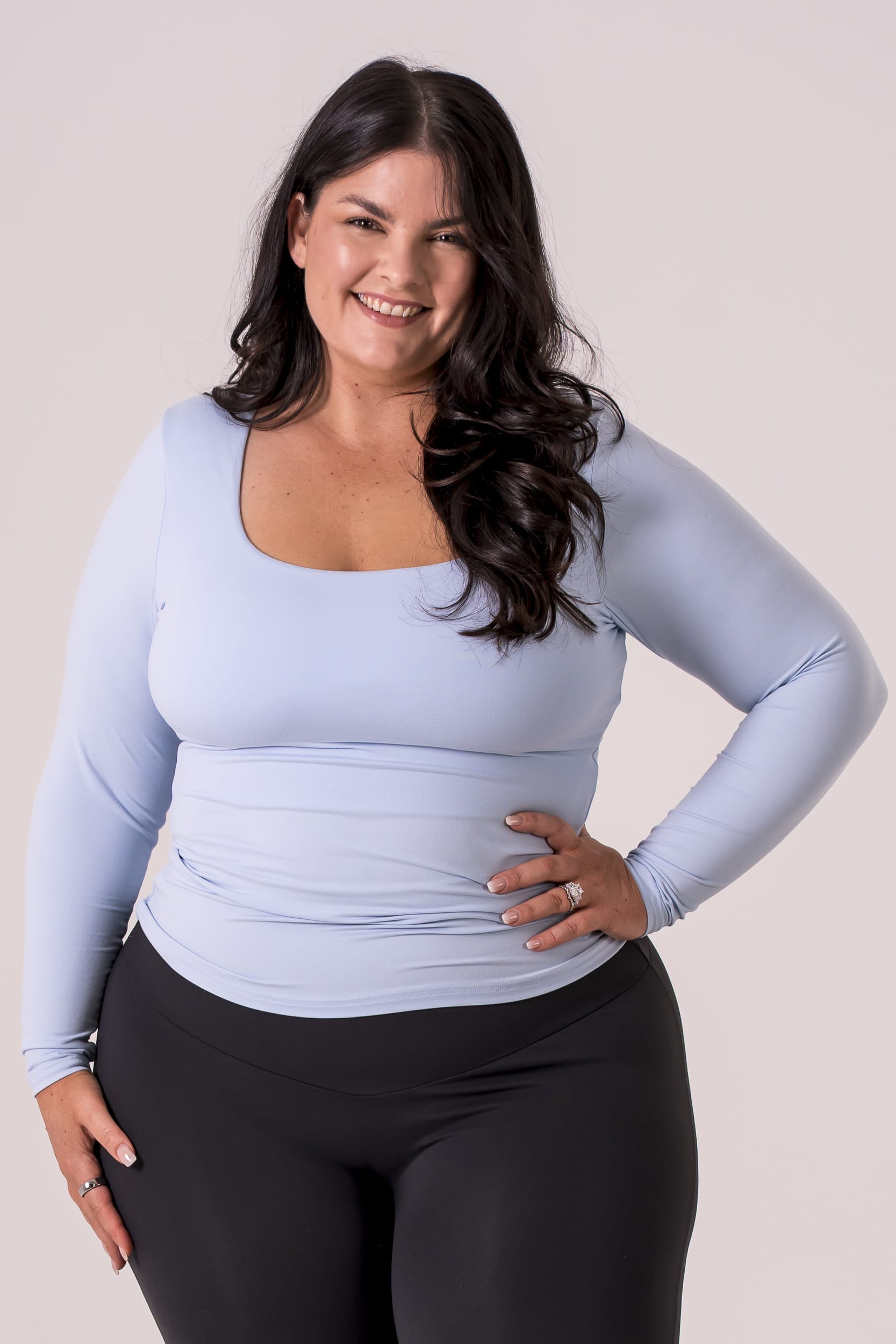 Sky Built-In Reversible Long Sleeve
