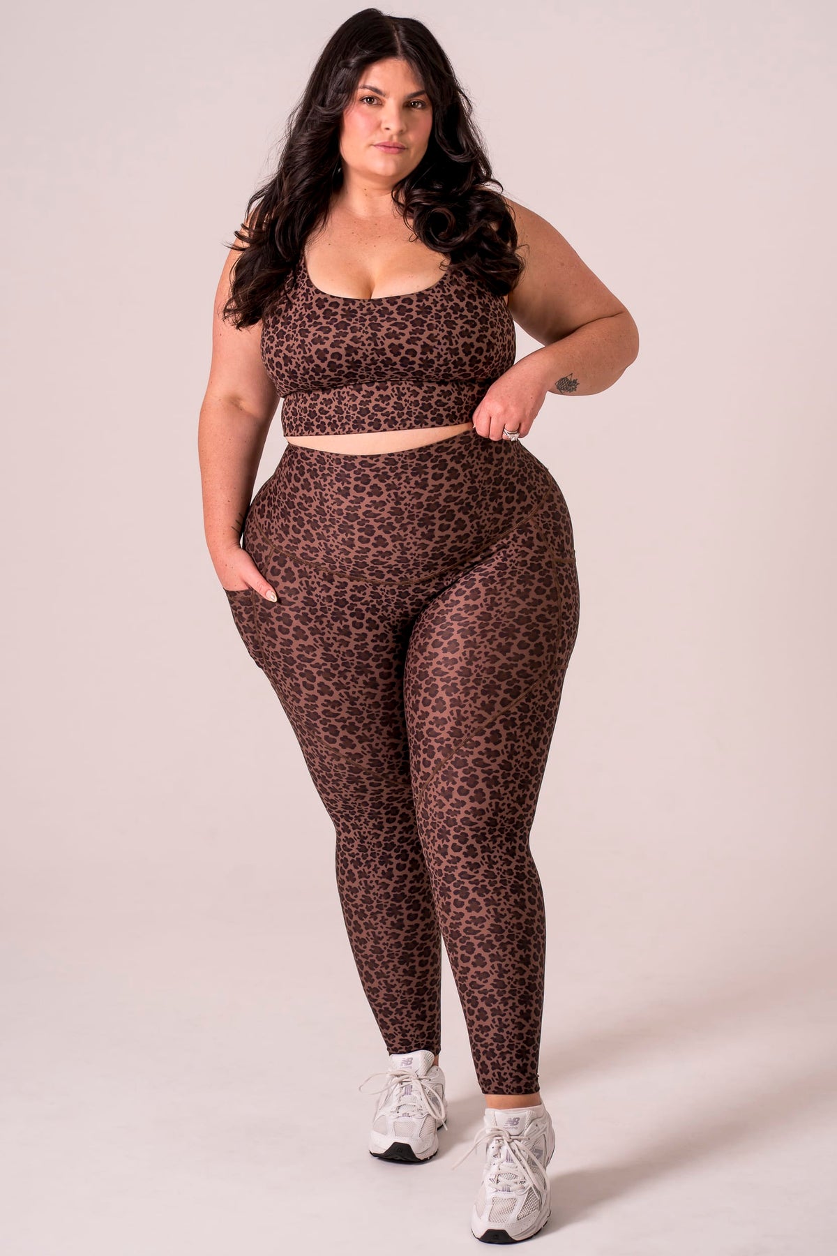 Untamed Dynamic High Waisted Pocket Shaper Ankle Biter Leggings