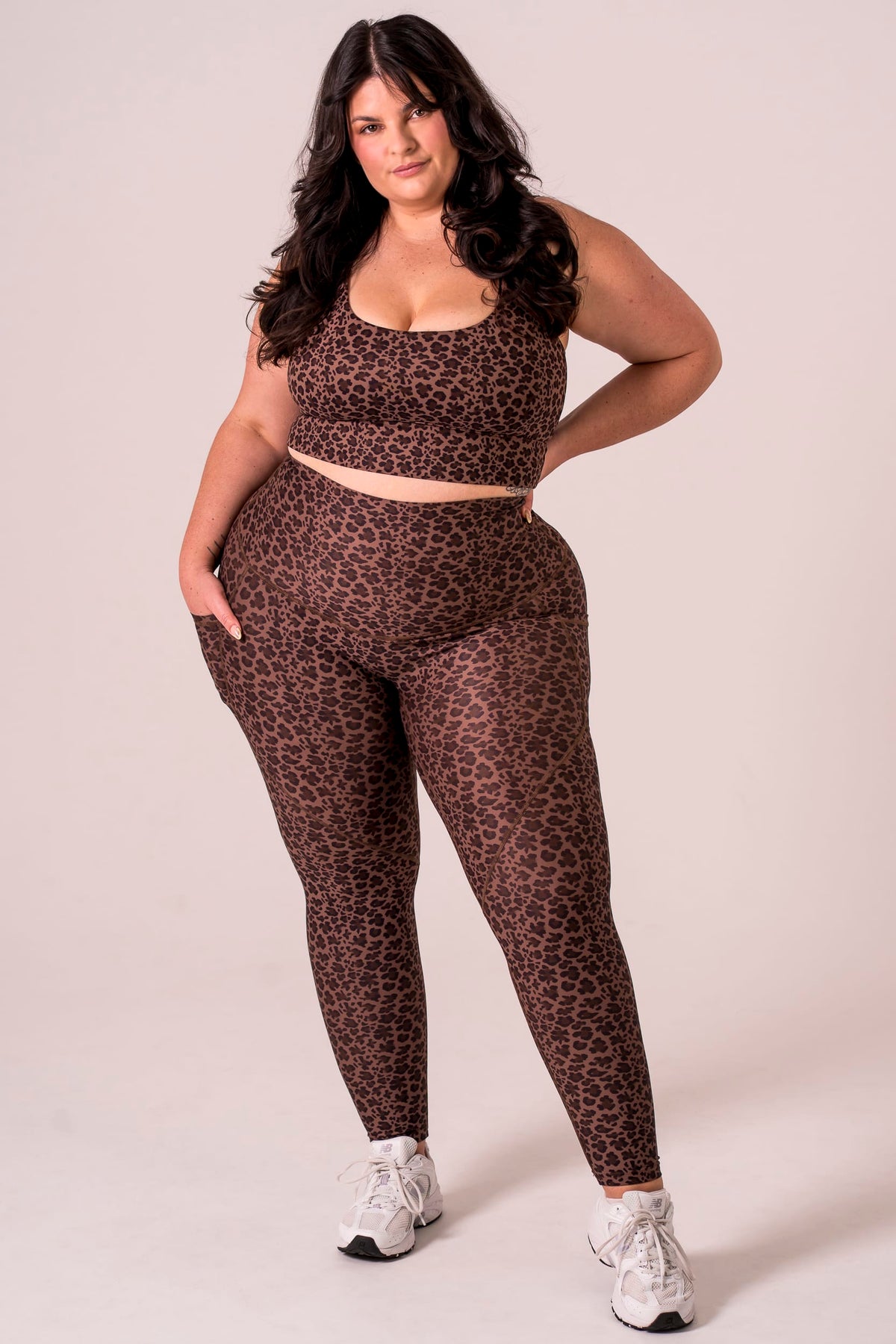 Untamed Dynamic High Waisted Pocket Shaper Ankle Biter Leggings