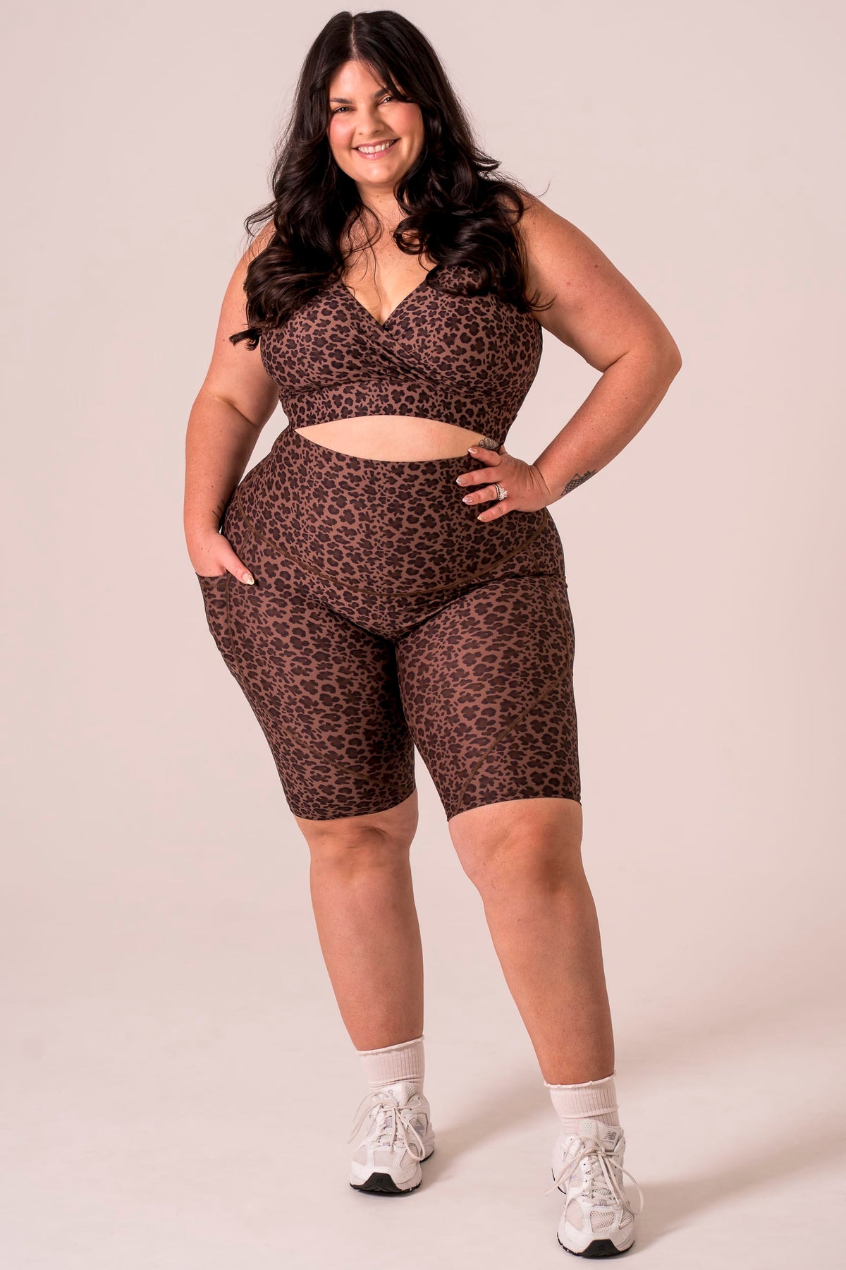 Untamed Dynamic High Waisted Pocket Shaper Bike Shorts