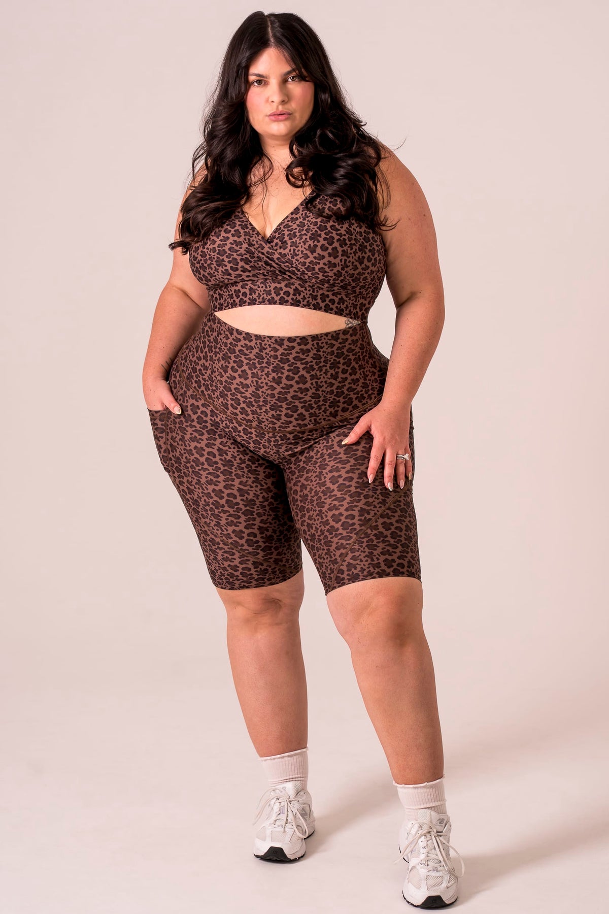 Untamed Dynamic High Waisted Pocket Shaper Bike Shorts