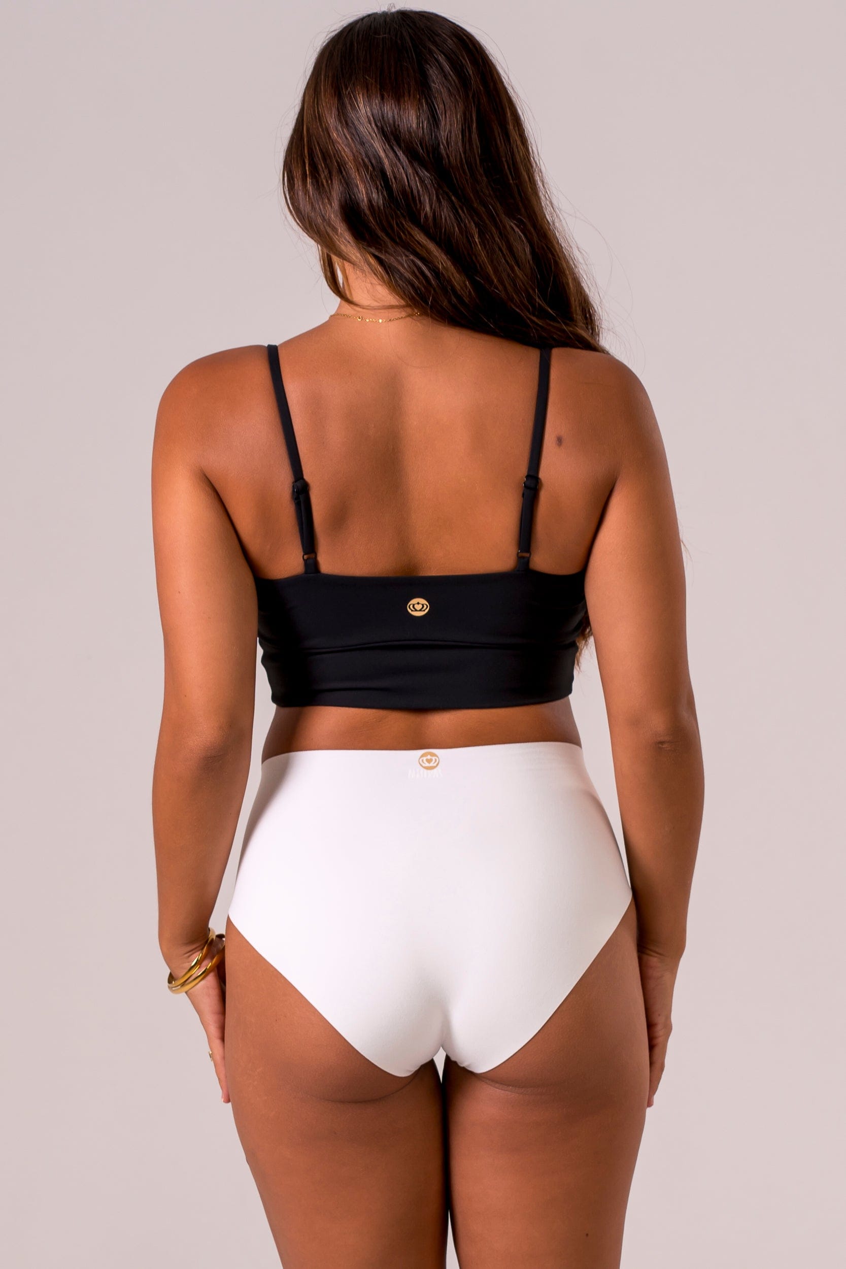 White Luxe High Rise Brief Underwear 3 Pack