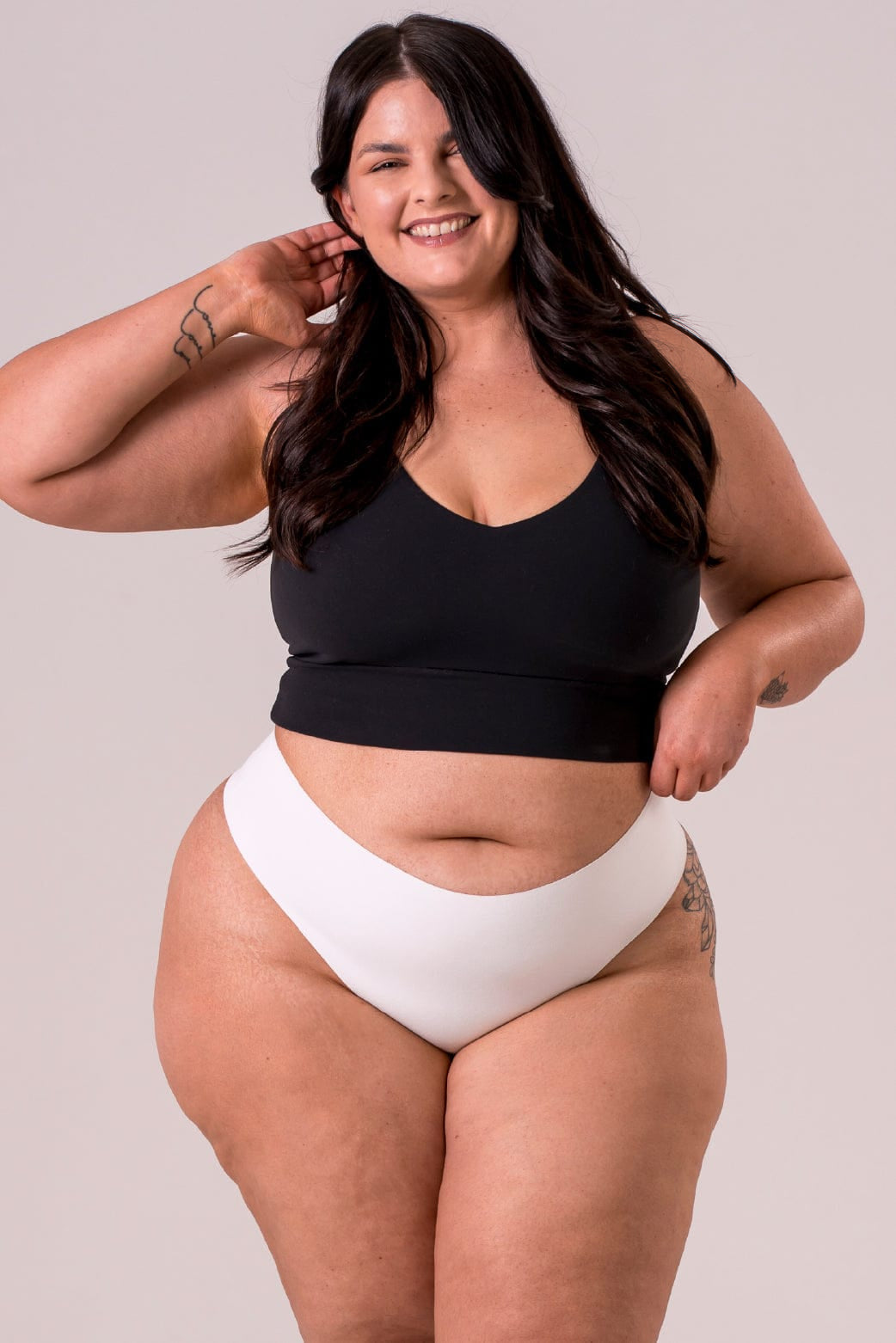White Luxe Underwear 3 Pack