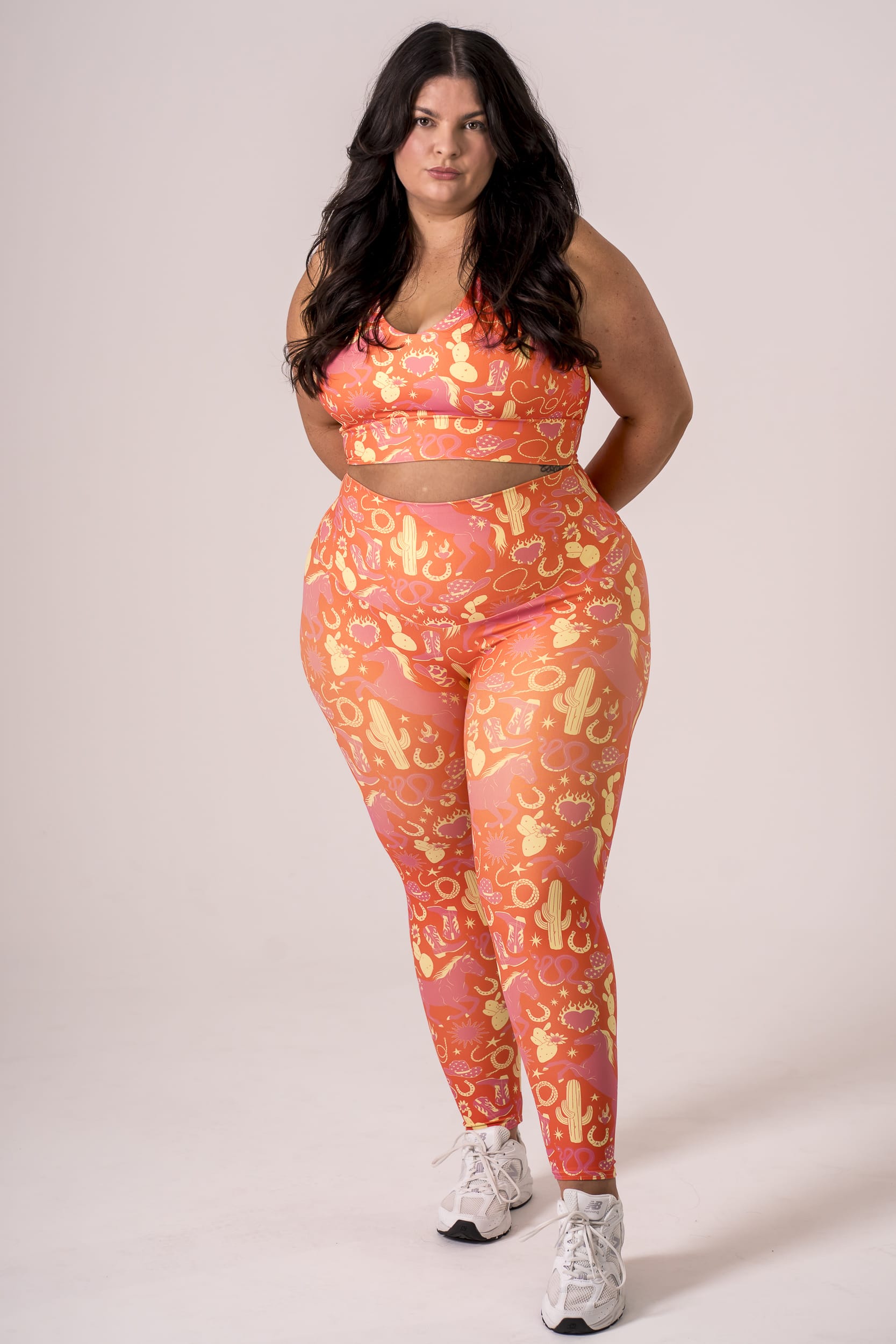 Wild West Dynamic High Waisted Ankle Biter Leggings