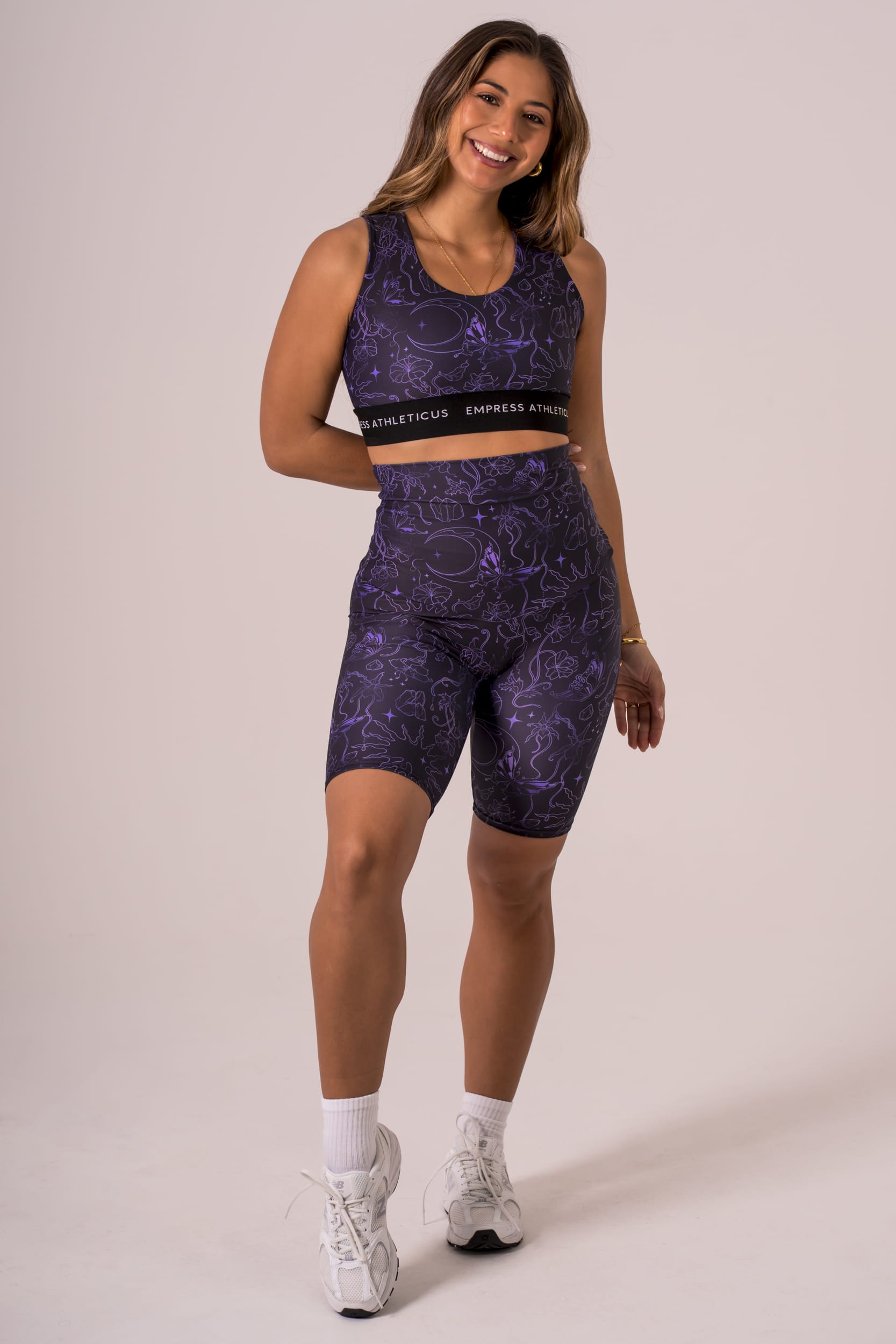 Afterglow Dynamic Extra High Waisted Bike Shorts
